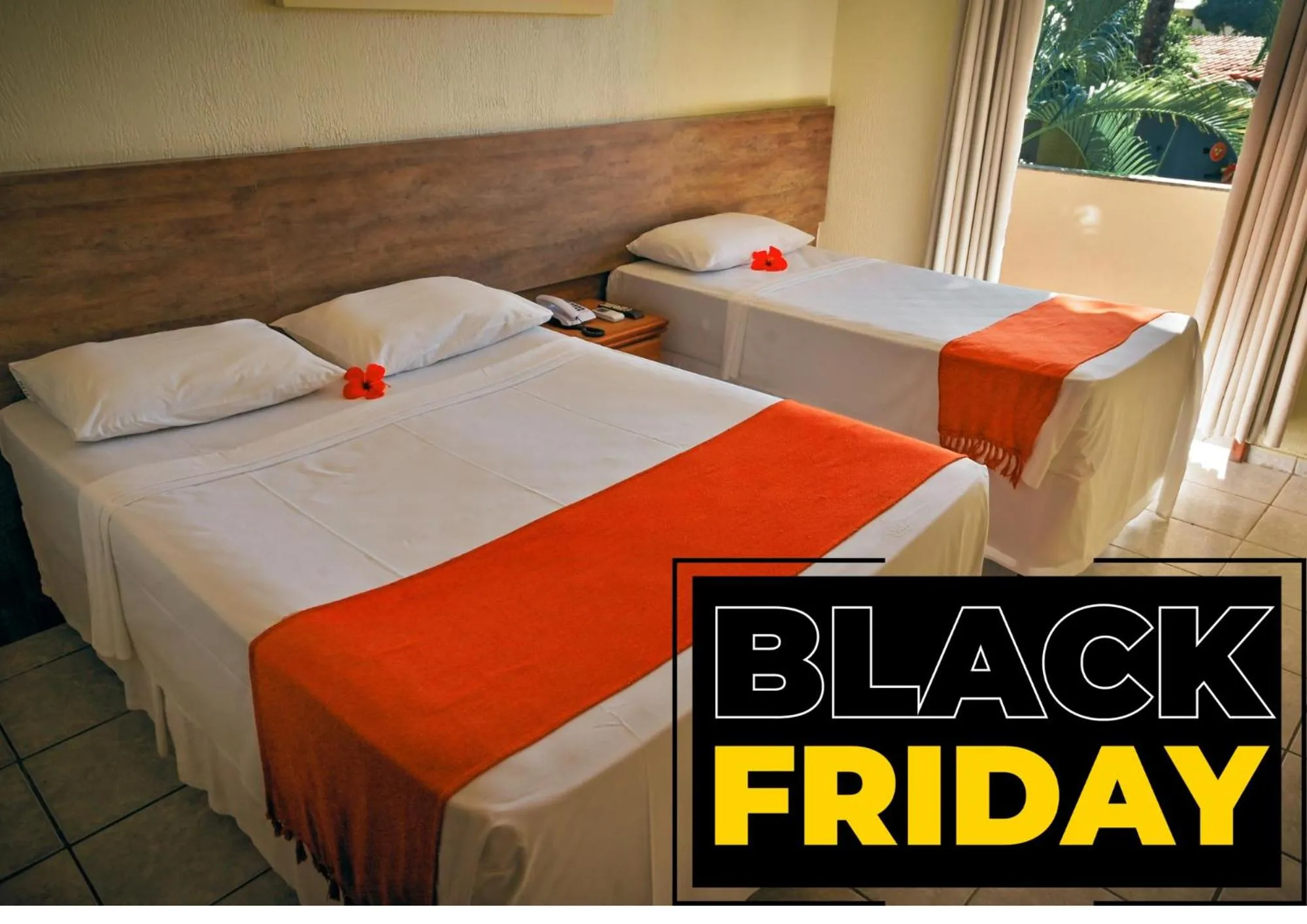 Bed in Ayla Praia Hotel Centro Porto Segur