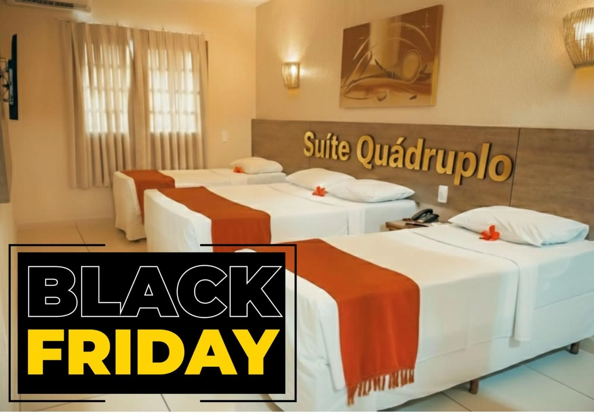 Bed in Ayla Praia Hotel Centro Porto Segur