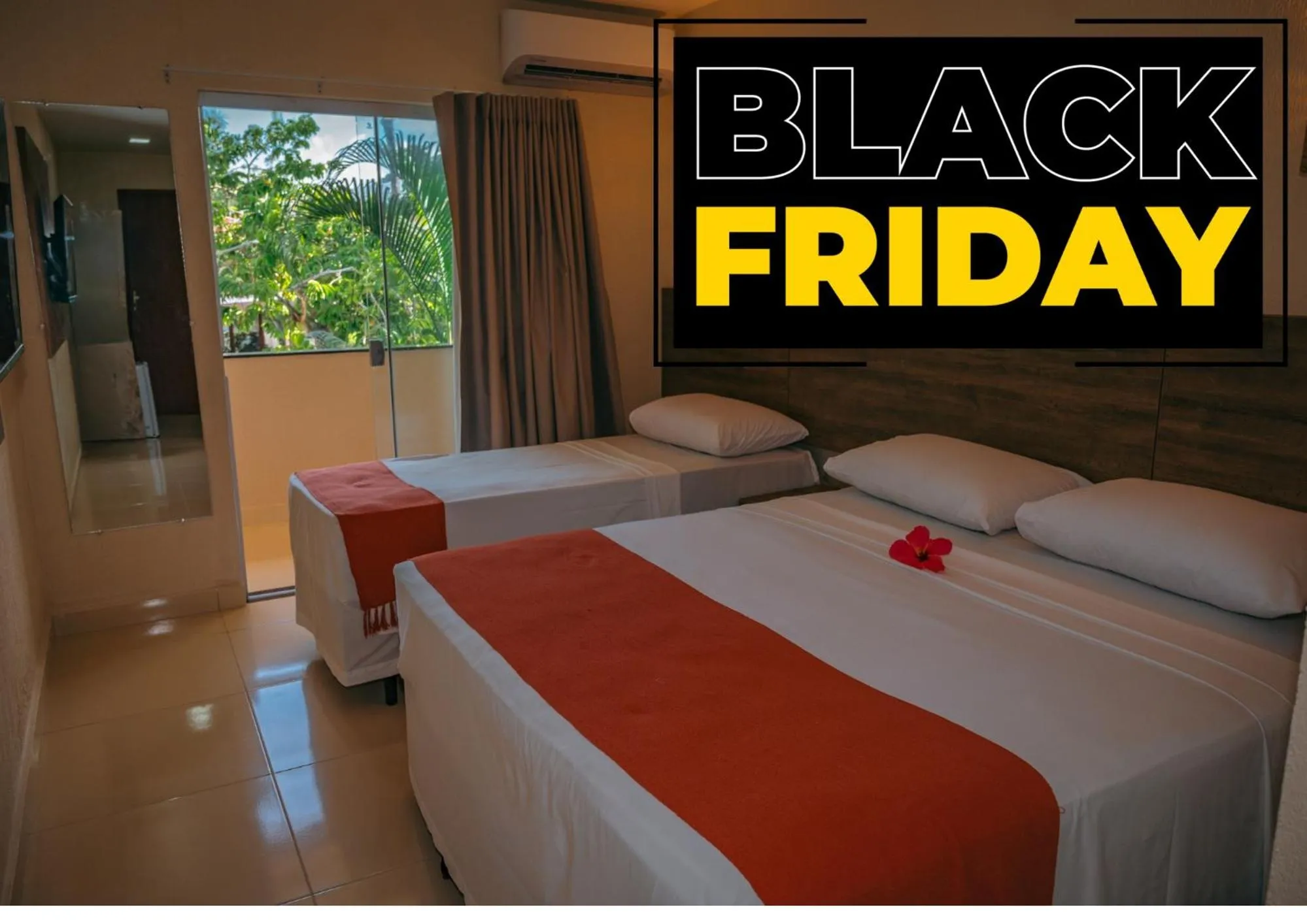 Bed in Ayla Praia Hotel Centro Porto Segur