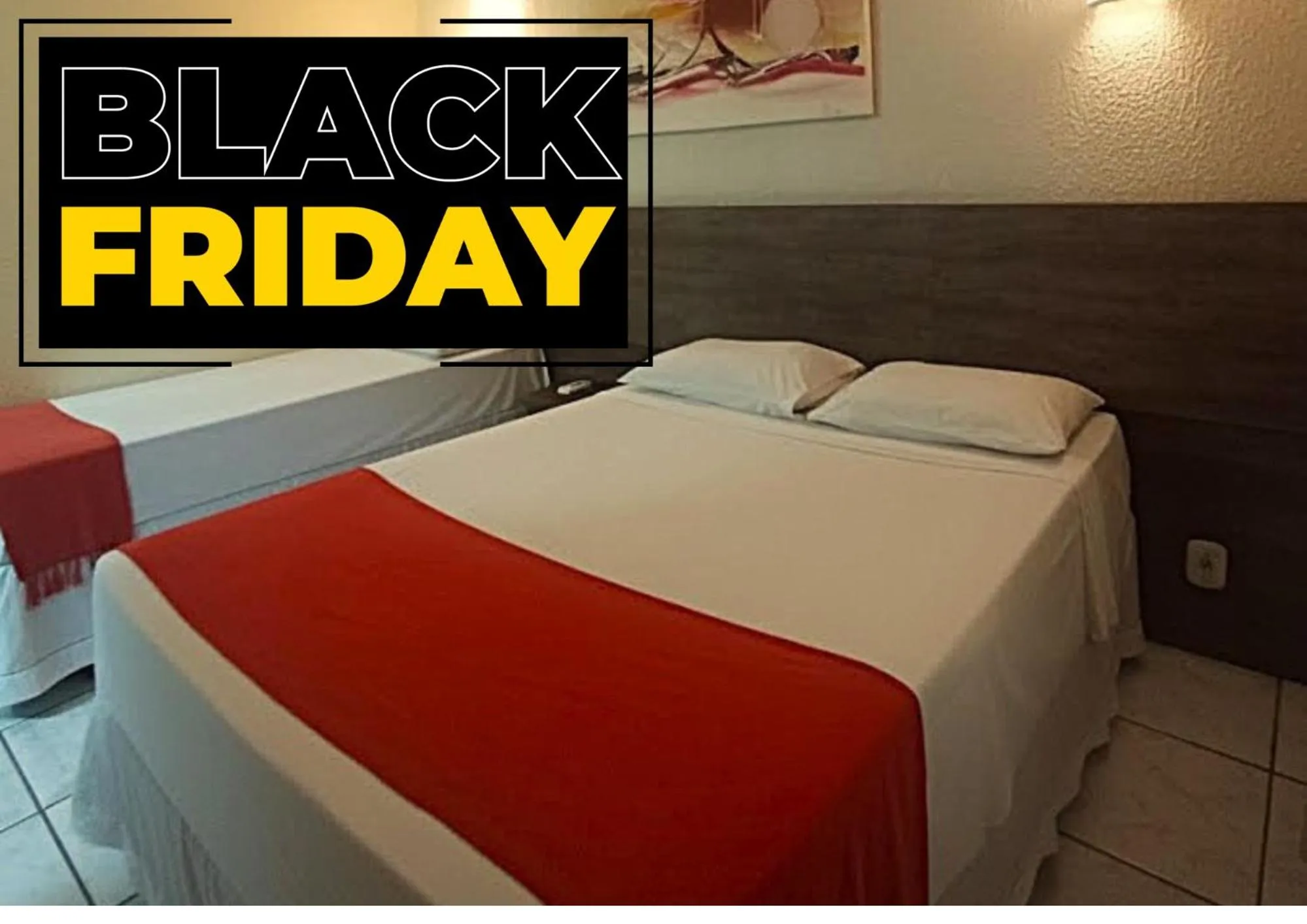 Bed in Ayla Praia Hotel Centro Porto Segur