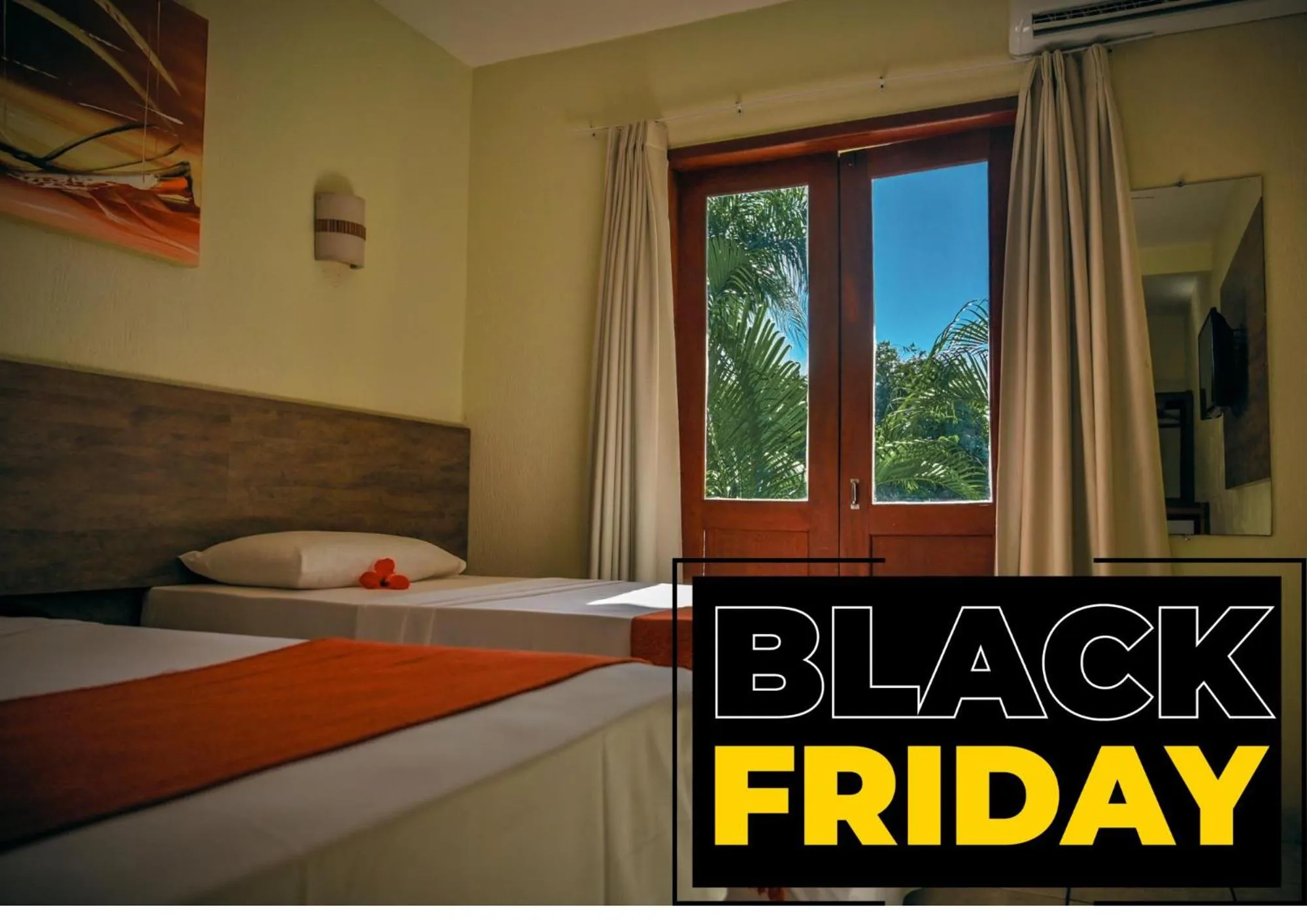 Bed in Ayla Praia Hotel Centro Porto Segur