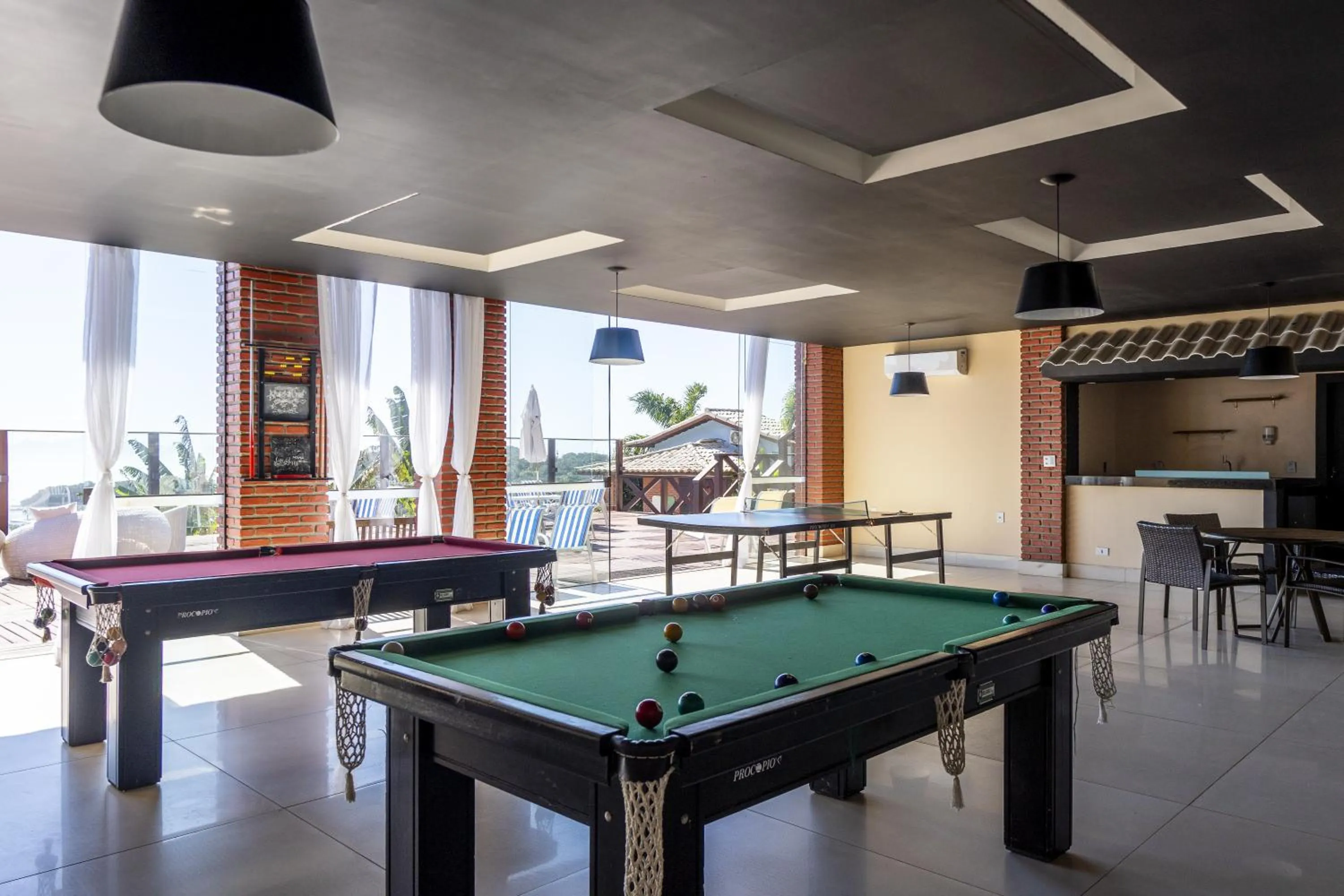 Game Room in Costa do Sol Boutique Hotel