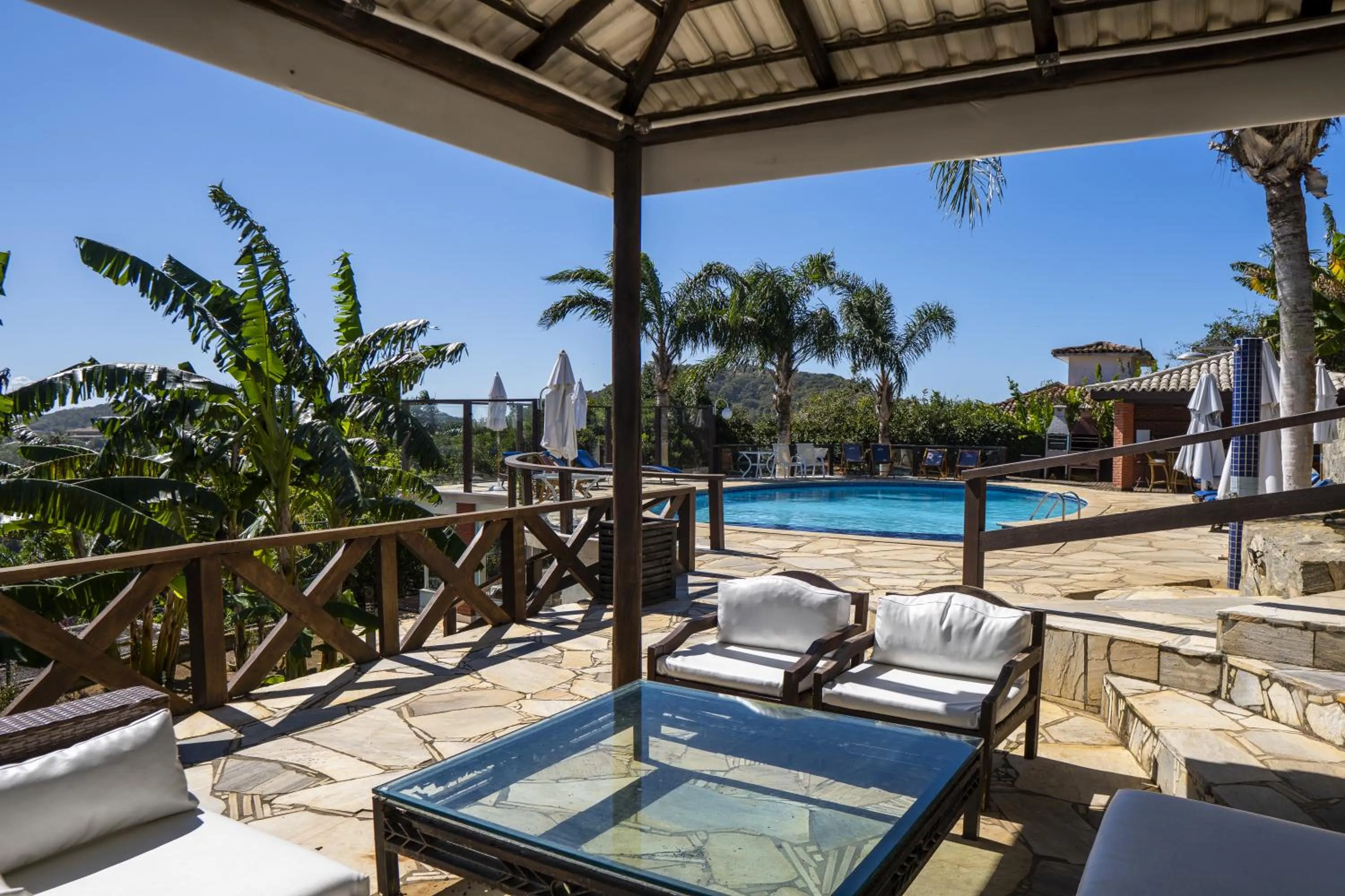 Area and facilities in Costa do Sol Boutique Hotel