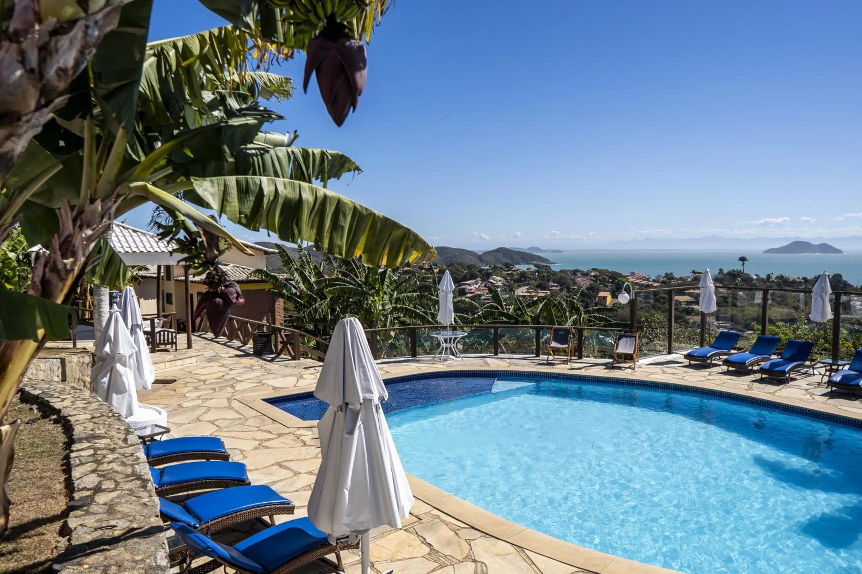 Swimming pool in Costa do Sol Boutique Hotel