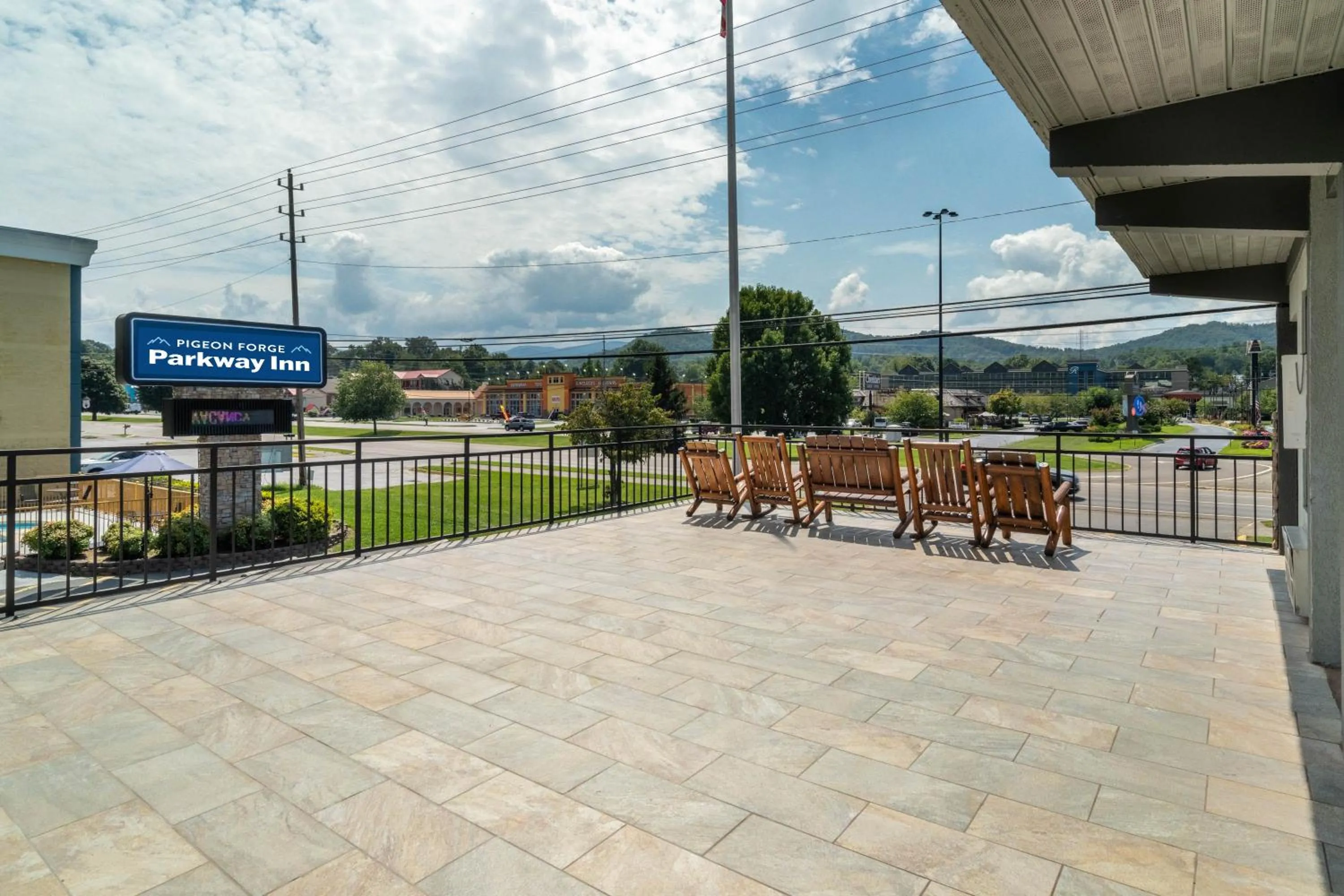Balcony/Terrace in Pigeon Forge Parkway Inn