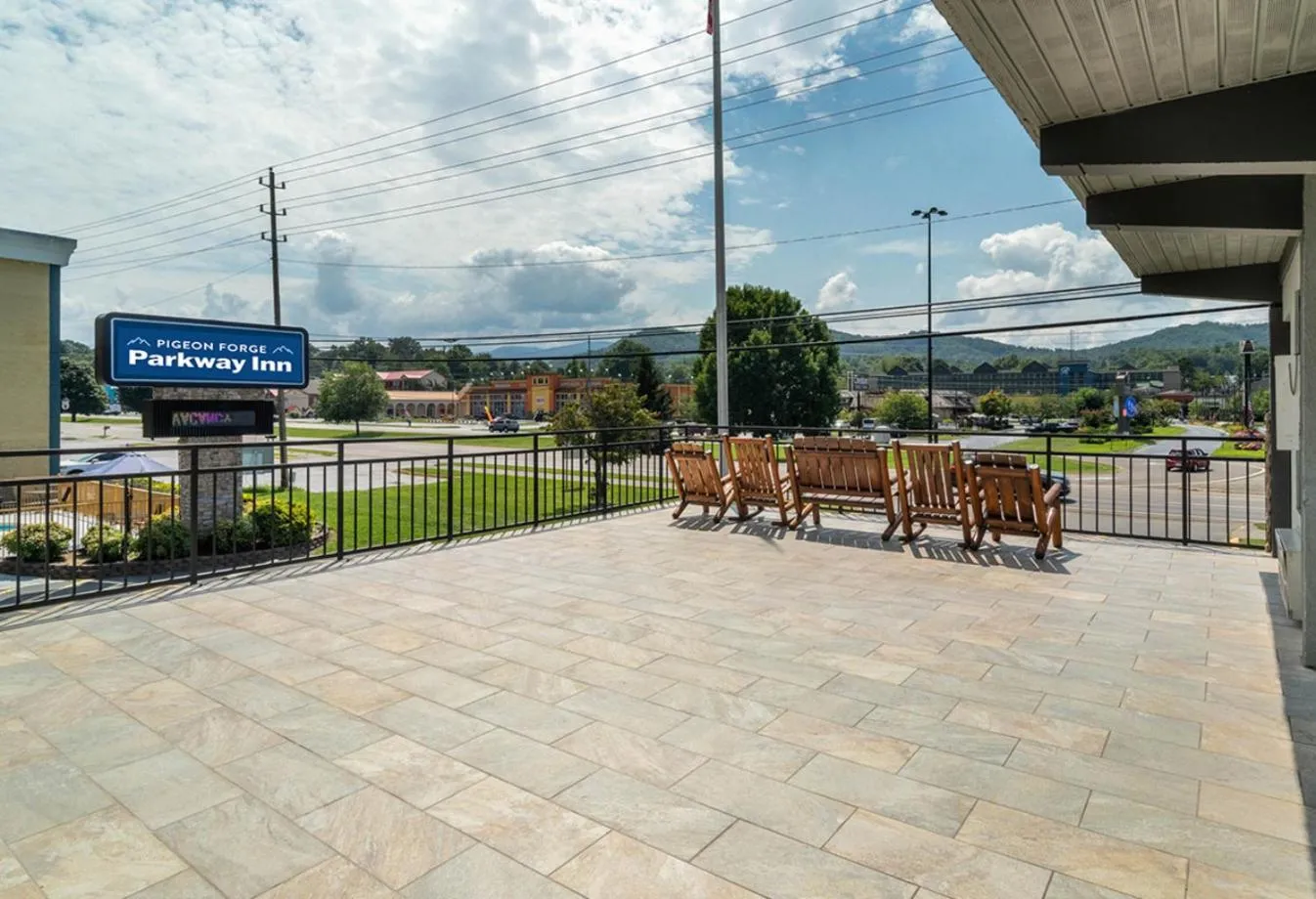 Balcony/Terrace in Pigeon Forge Parkway Inn