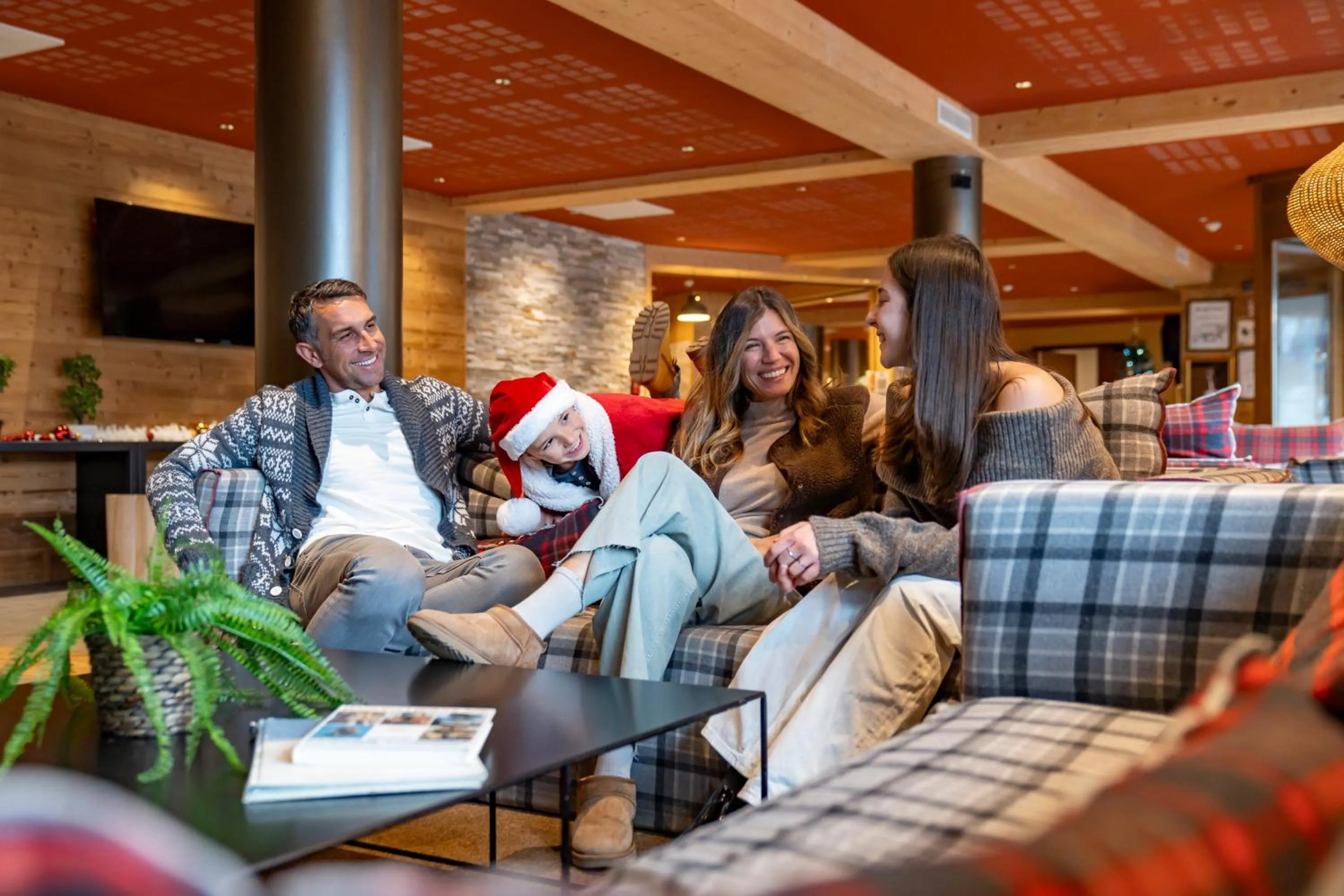 Living room in Résidence Club MMV La Clé des Cimes