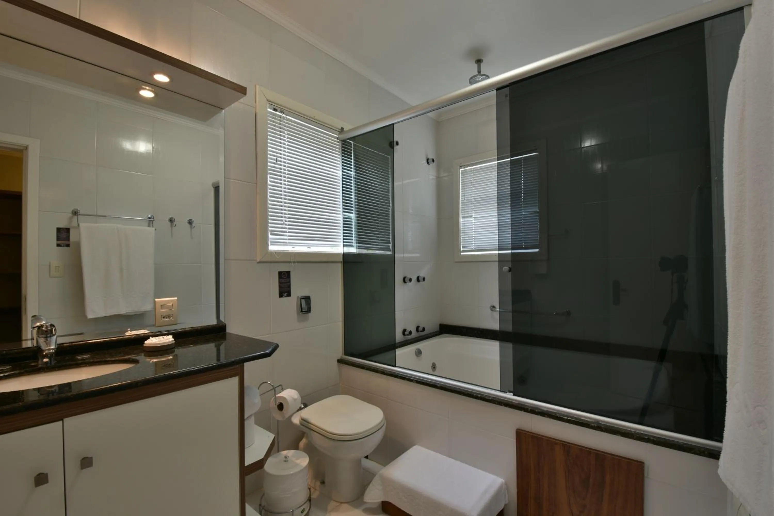 Bathroom in Pousada Borô