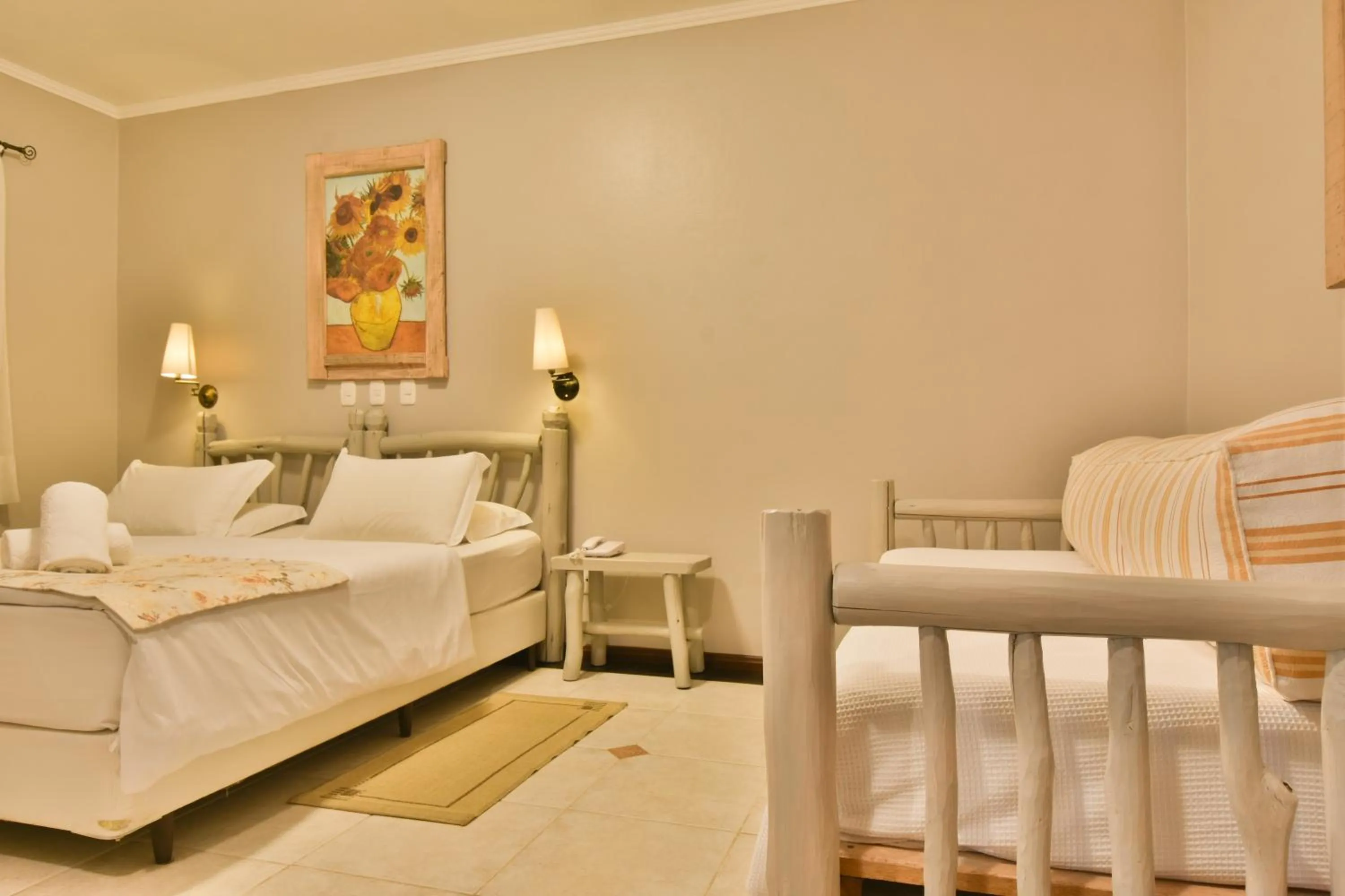 Bedroom, Bed in Pousada Borô