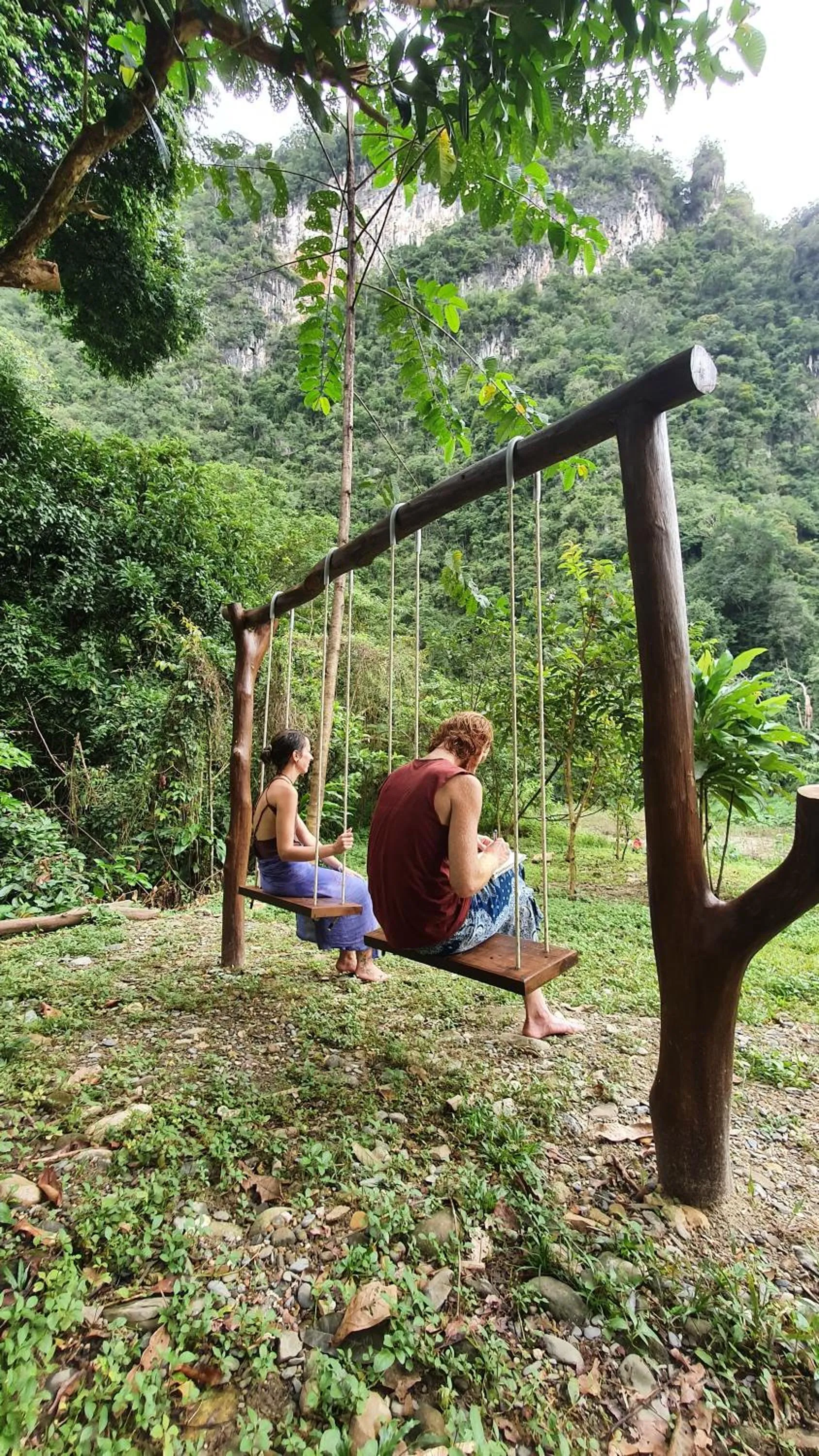 Natural landscape in Our Jungle House