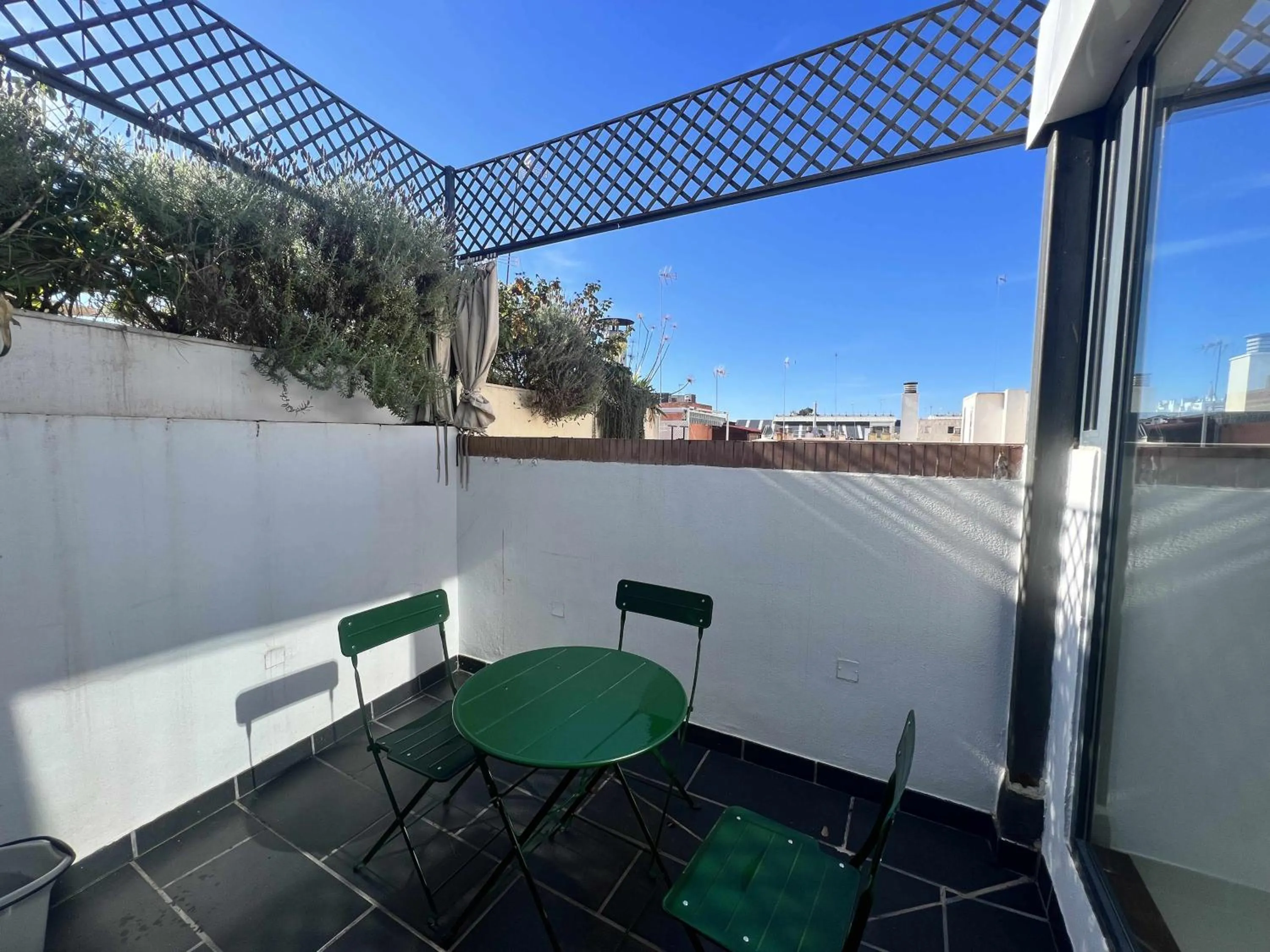 Balcony/Terrace in Ático San Bernardo Terraza y Parking Incluido