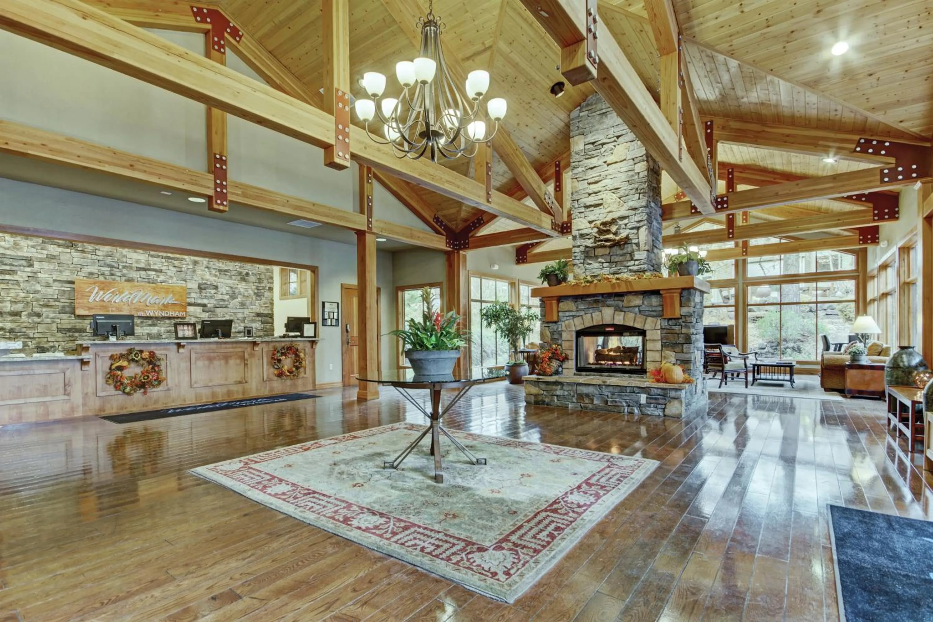 Lobby or reception in Seventh Mountain Resort