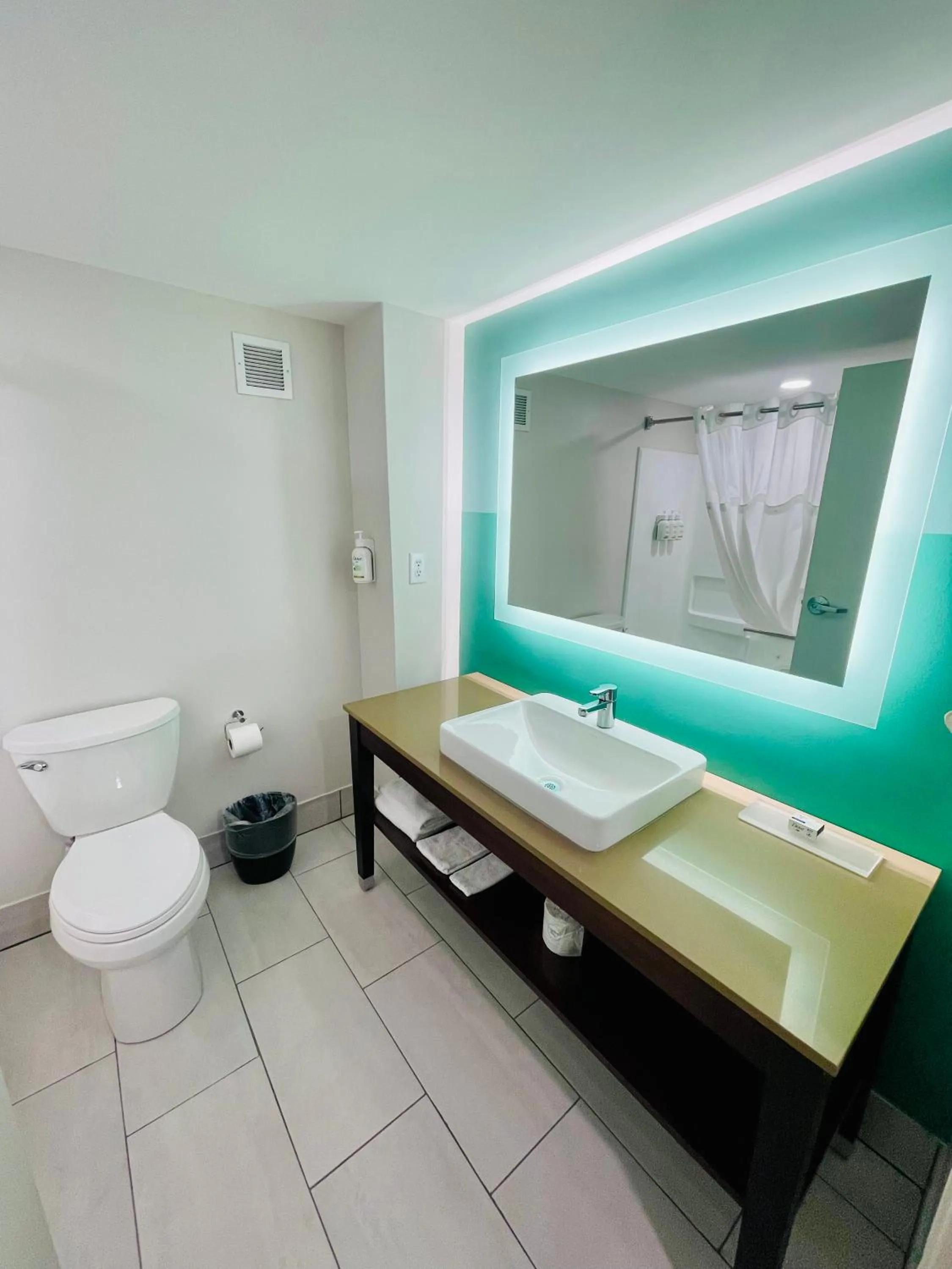 Bathroom in Wingate by Wyndham Matthews - Charlotte