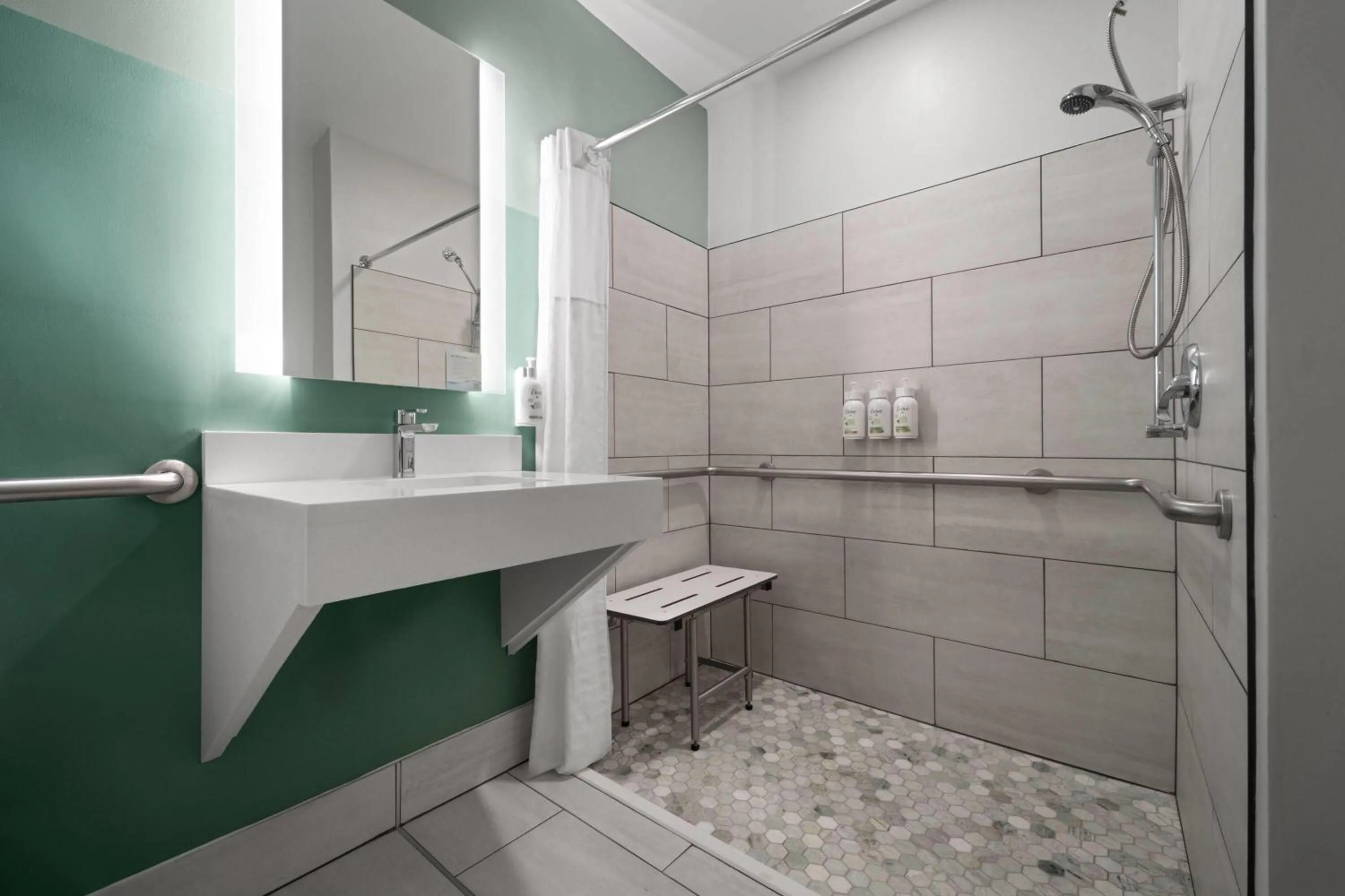 Shower in Wingate by Wyndham Matthews - Charlotte