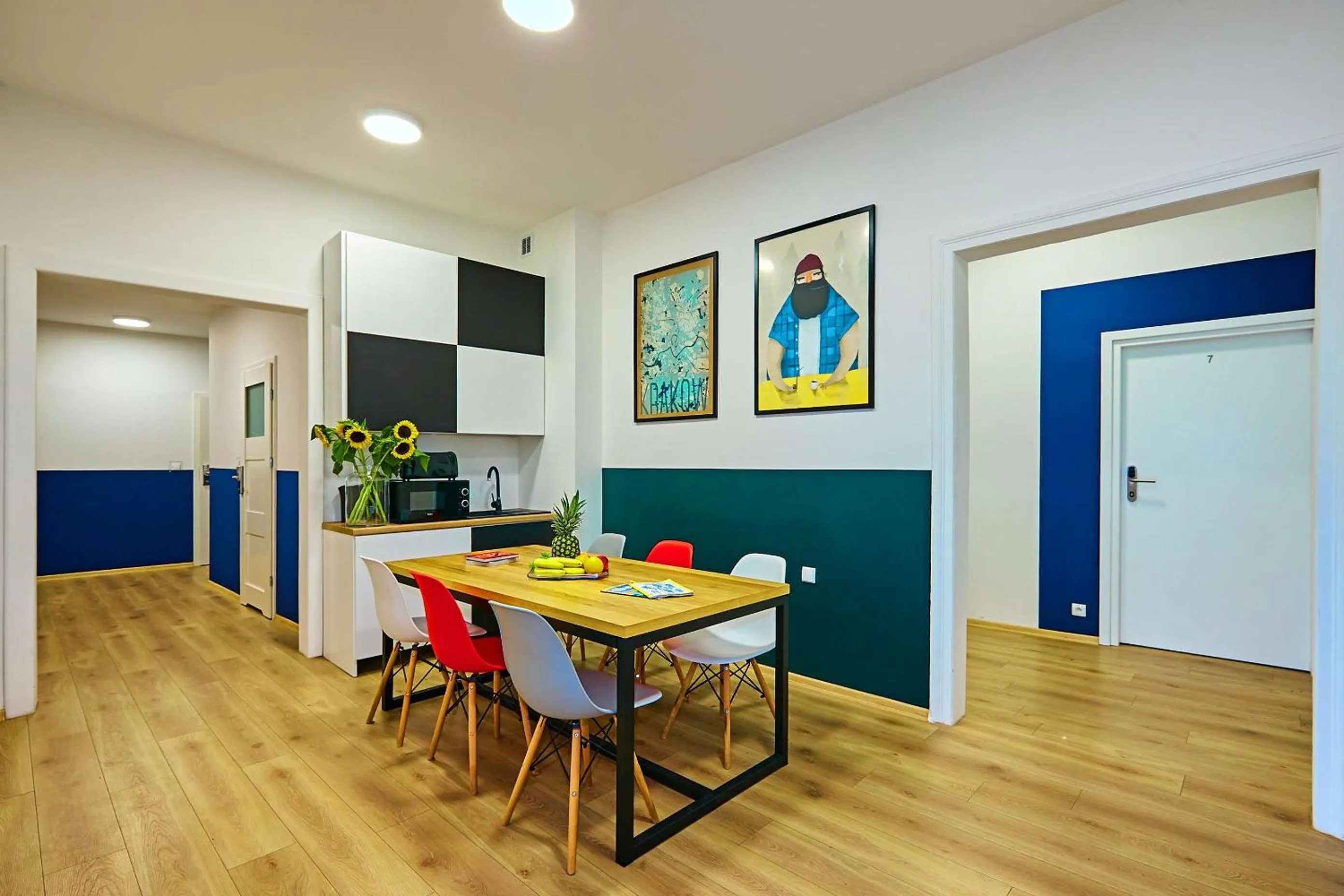 Kitchen or kitchenette in Draggo House Rooms - Old Town