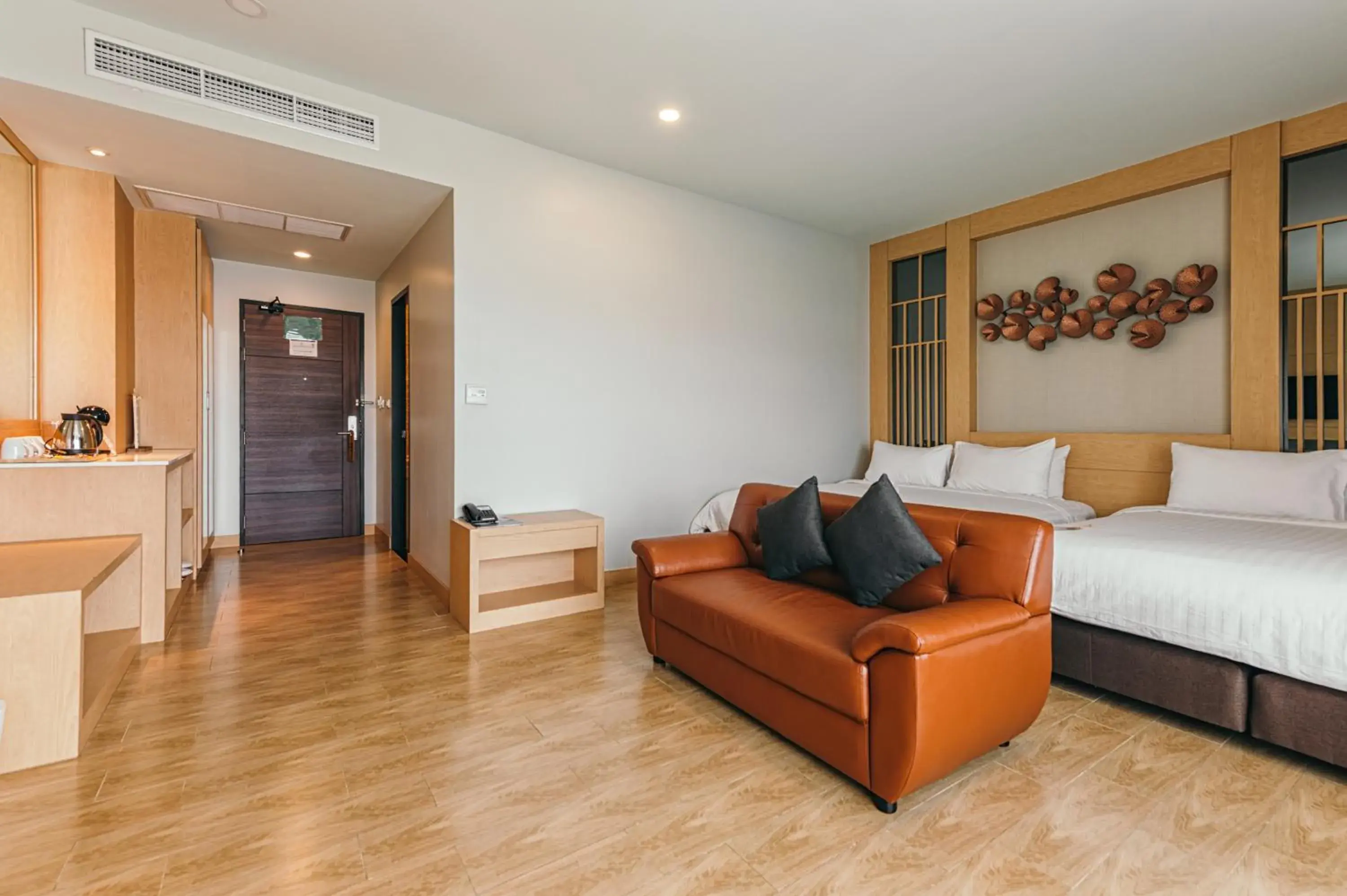 Seating area, Bed in Civilize Hotel Seating area, Bed in Civilize Hotel