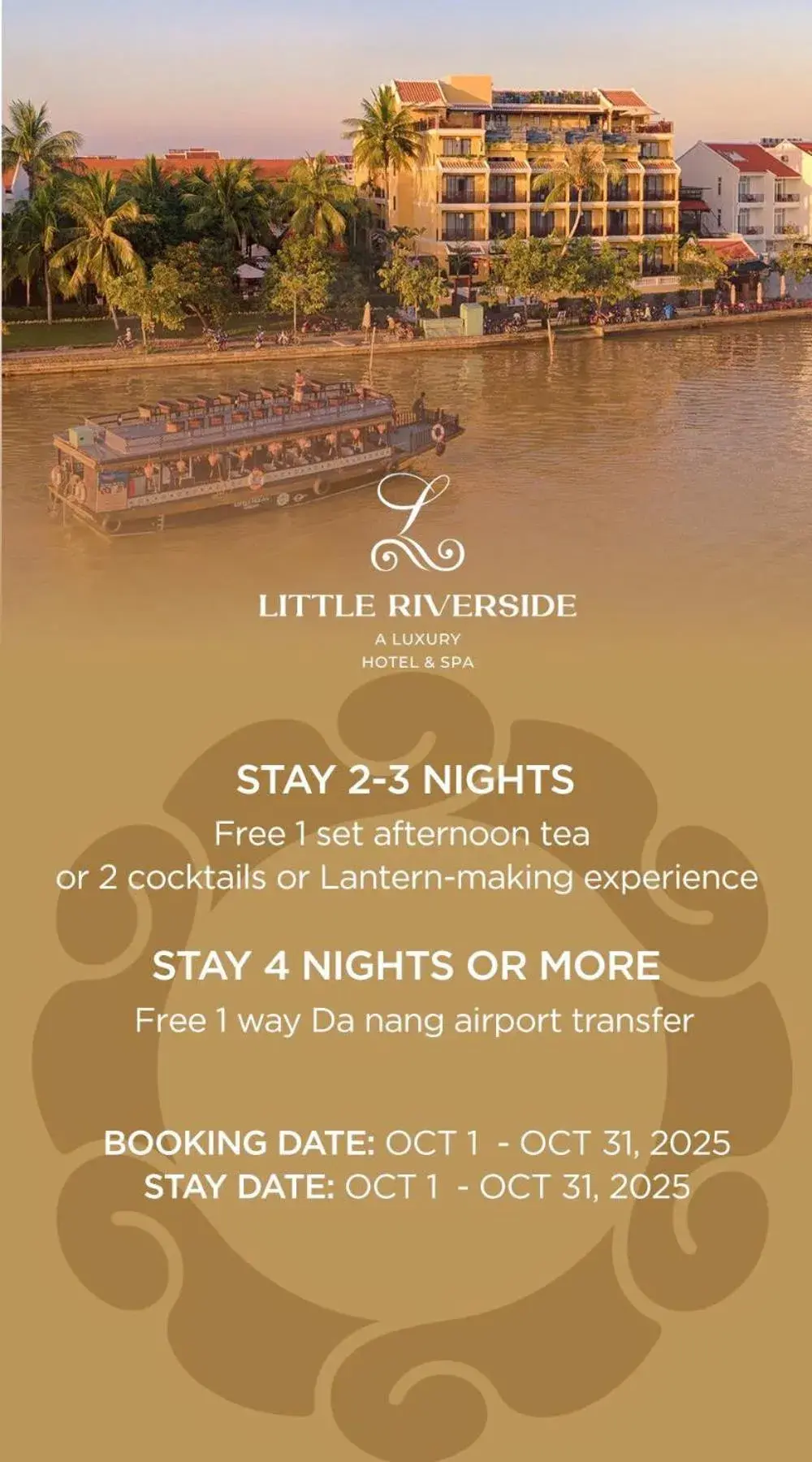 Property building in Little Riverside Hoi An . A Luxury Hotel & Spa Property building in Little Riverside Hoi An . A Luxury Hotel & Spa