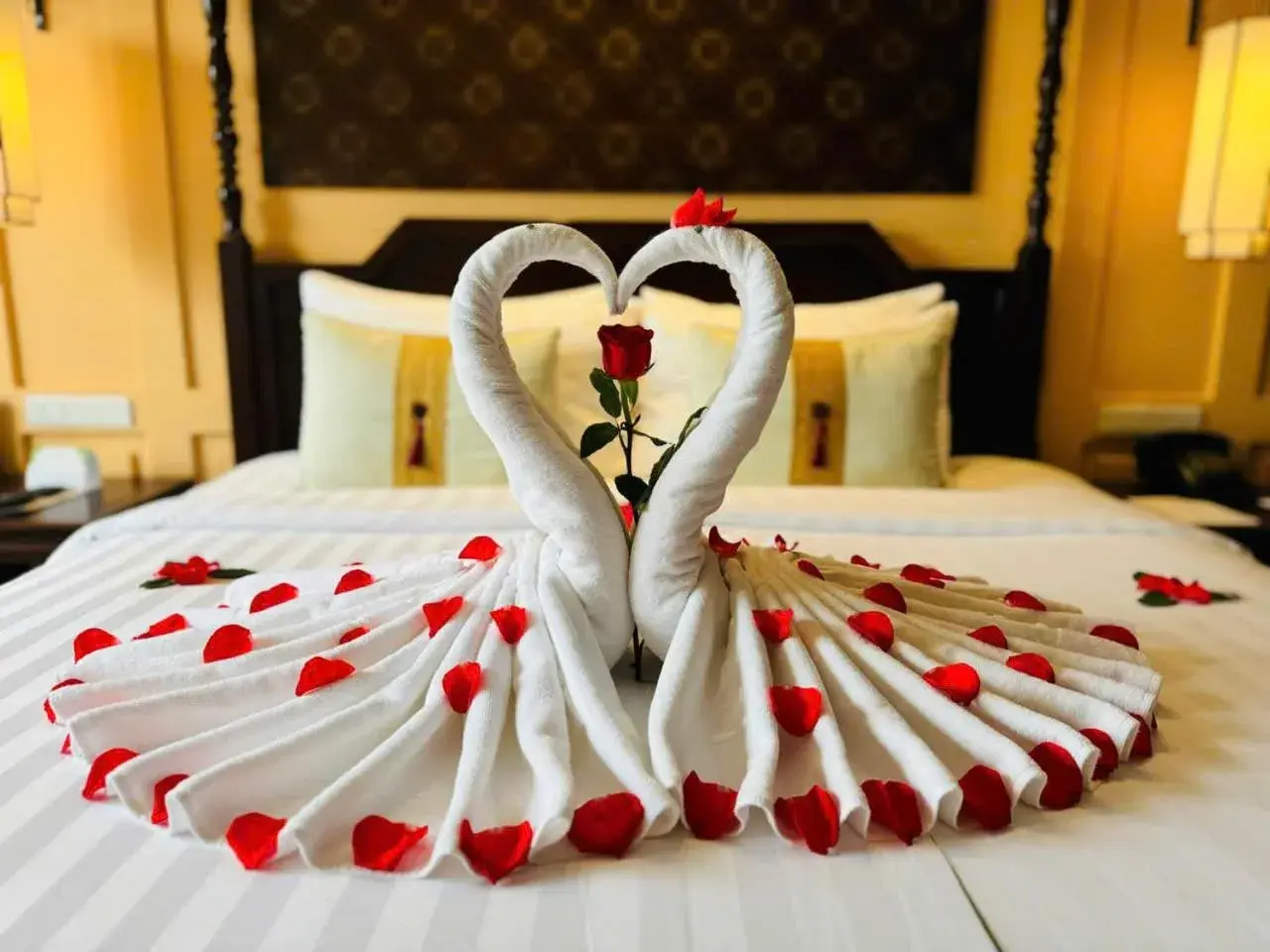 Bedroom, Bed in Little Riverside Hoi An . A Luxury Hotel & Spa Bedroom, Bed in Little Riverside Hoi An . A Luxury Hotel & Spa