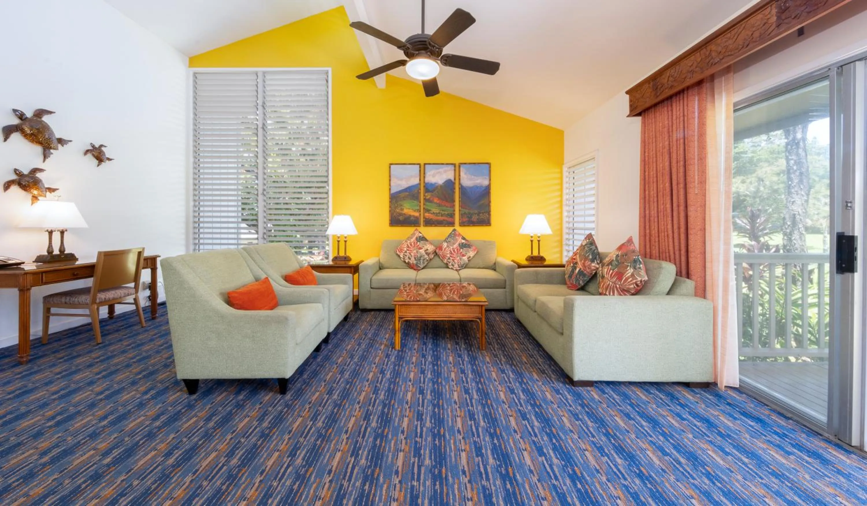 Living room in Makai Club Resort