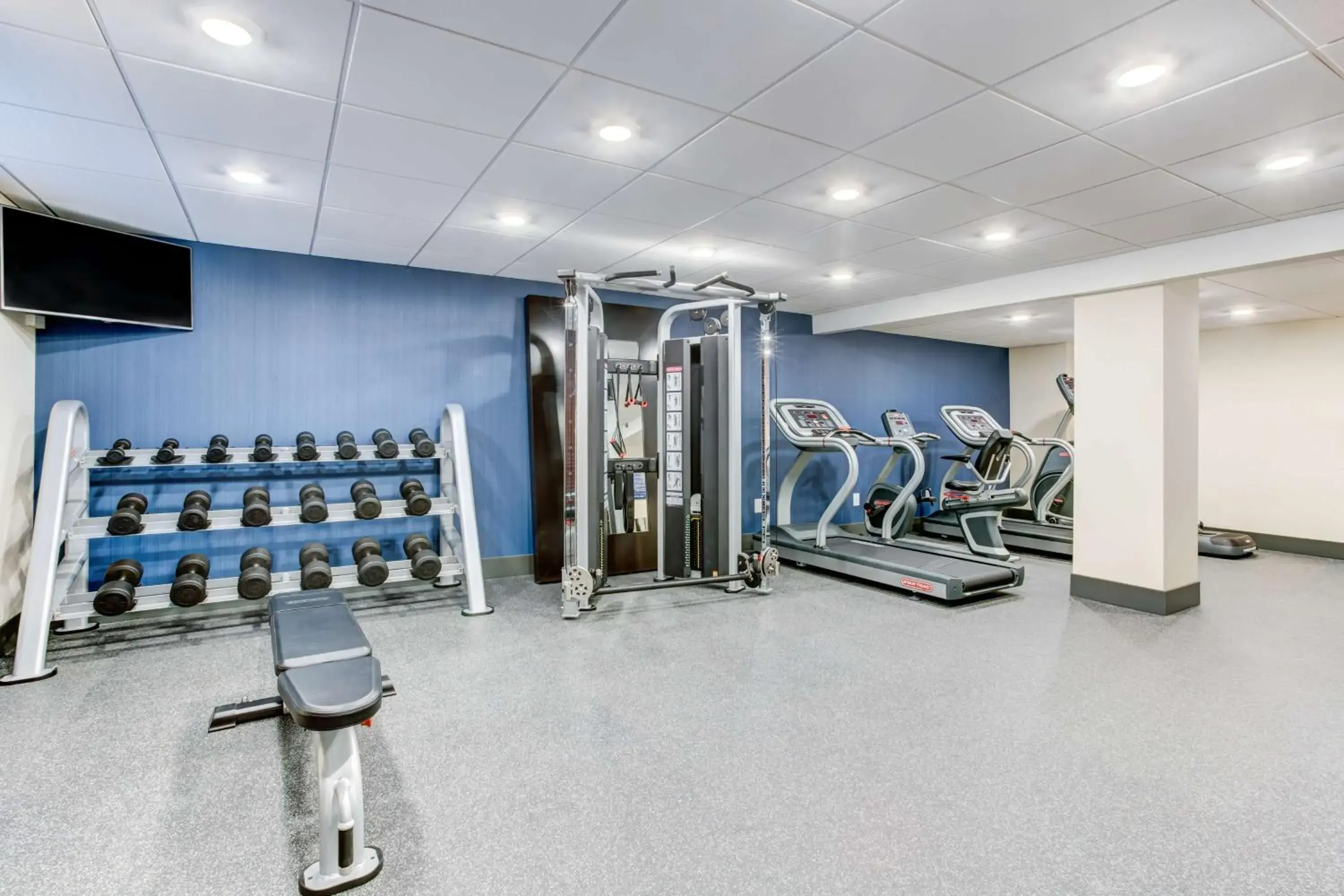 Fitness centre/facilities in Hampton Inn Macon - I-475 Fitness centre/facilities in Hampton Inn Macon - I-475