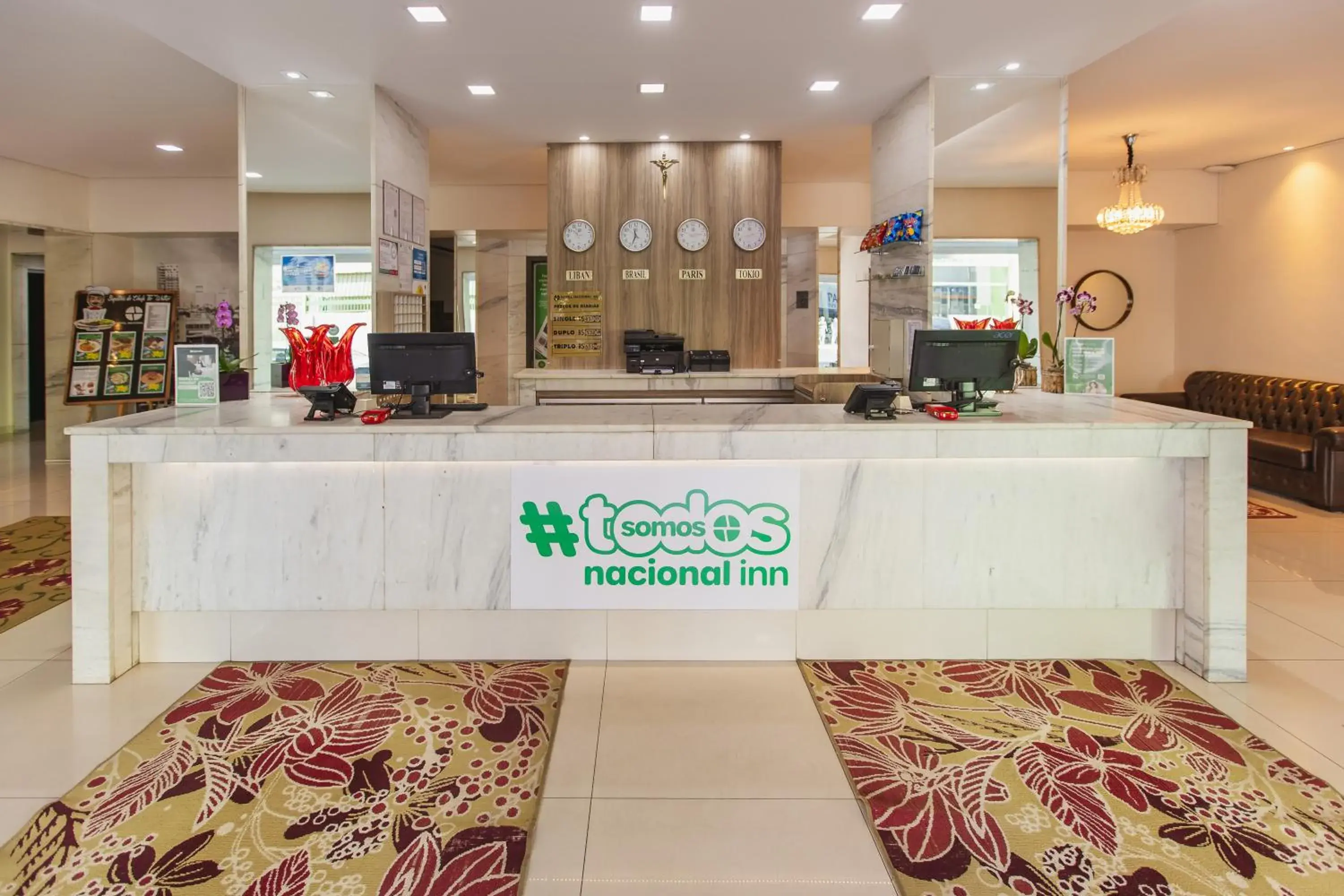 Lobby or reception in Hotel Nacional Inn Araçatuba Lobby or reception in Hotel Nacional Inn Araçatuba