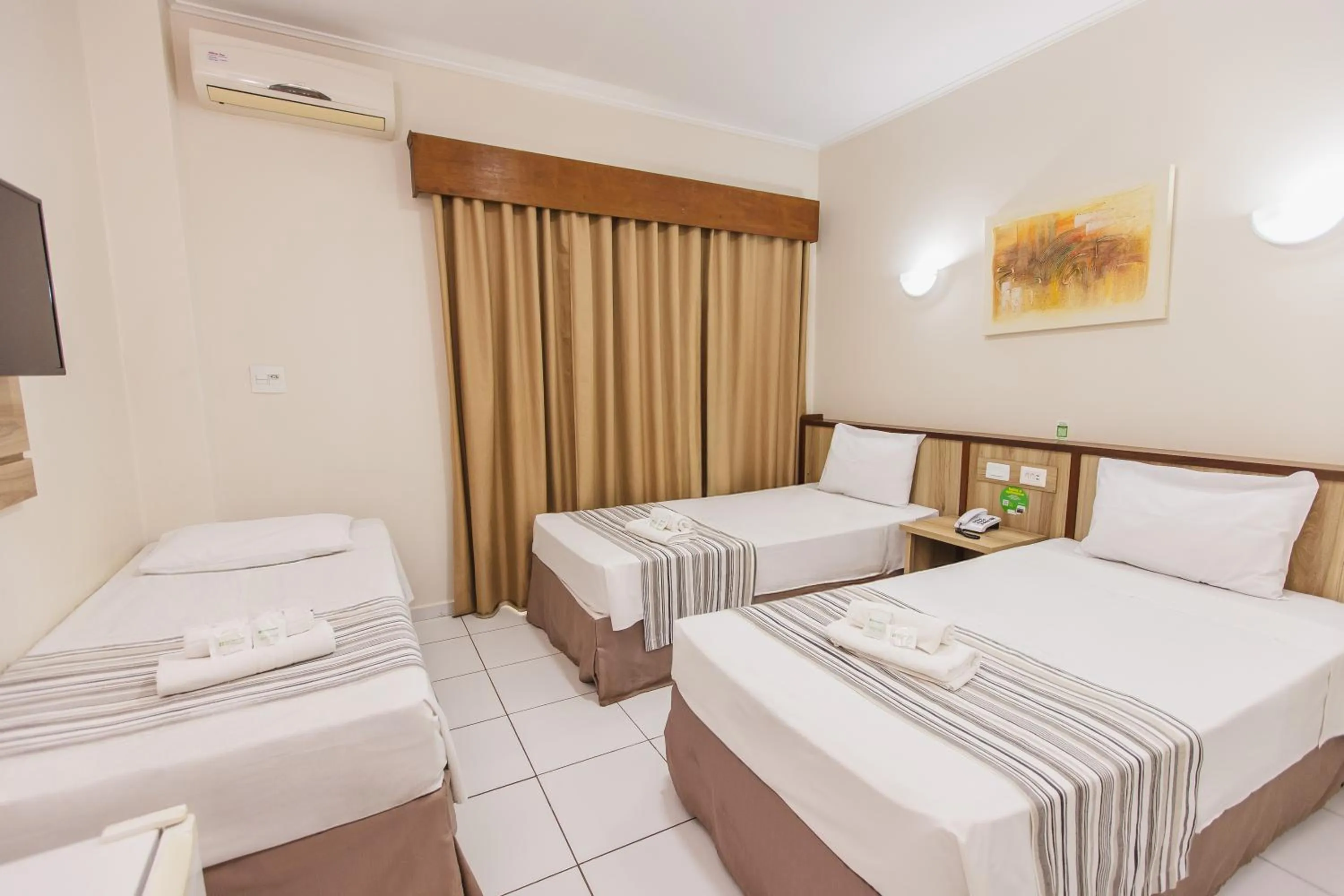 Bedroom, Bed in Hotel Nacional Inn Araçatuba