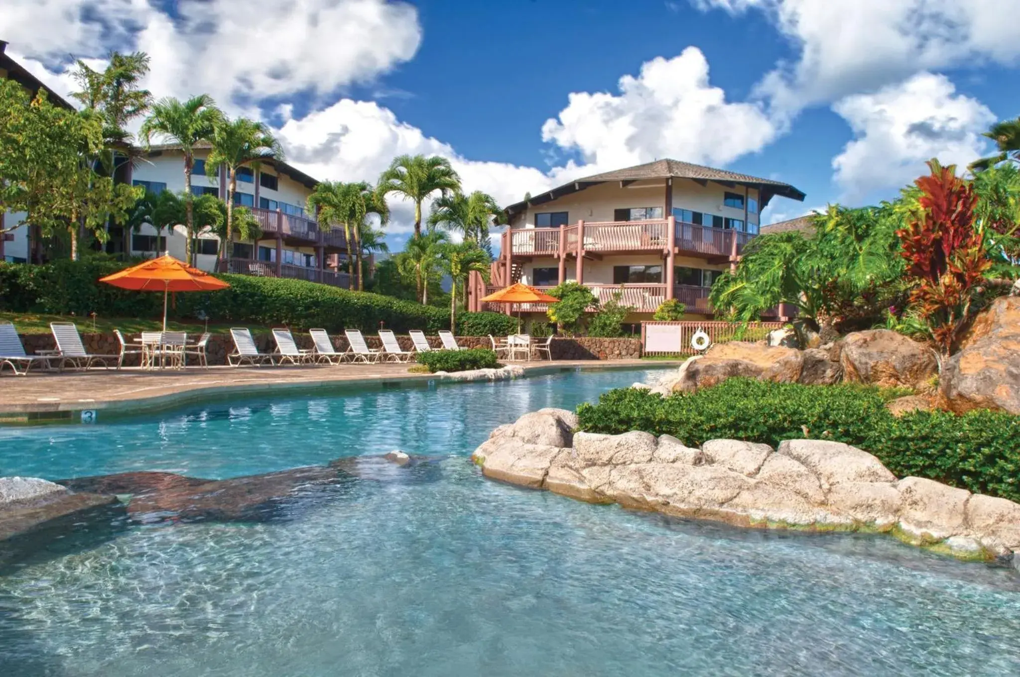 Swimming pool in Club Wyndham Ka Eo Kai Swimming pool in Club Wyndham Ka Eo Kai