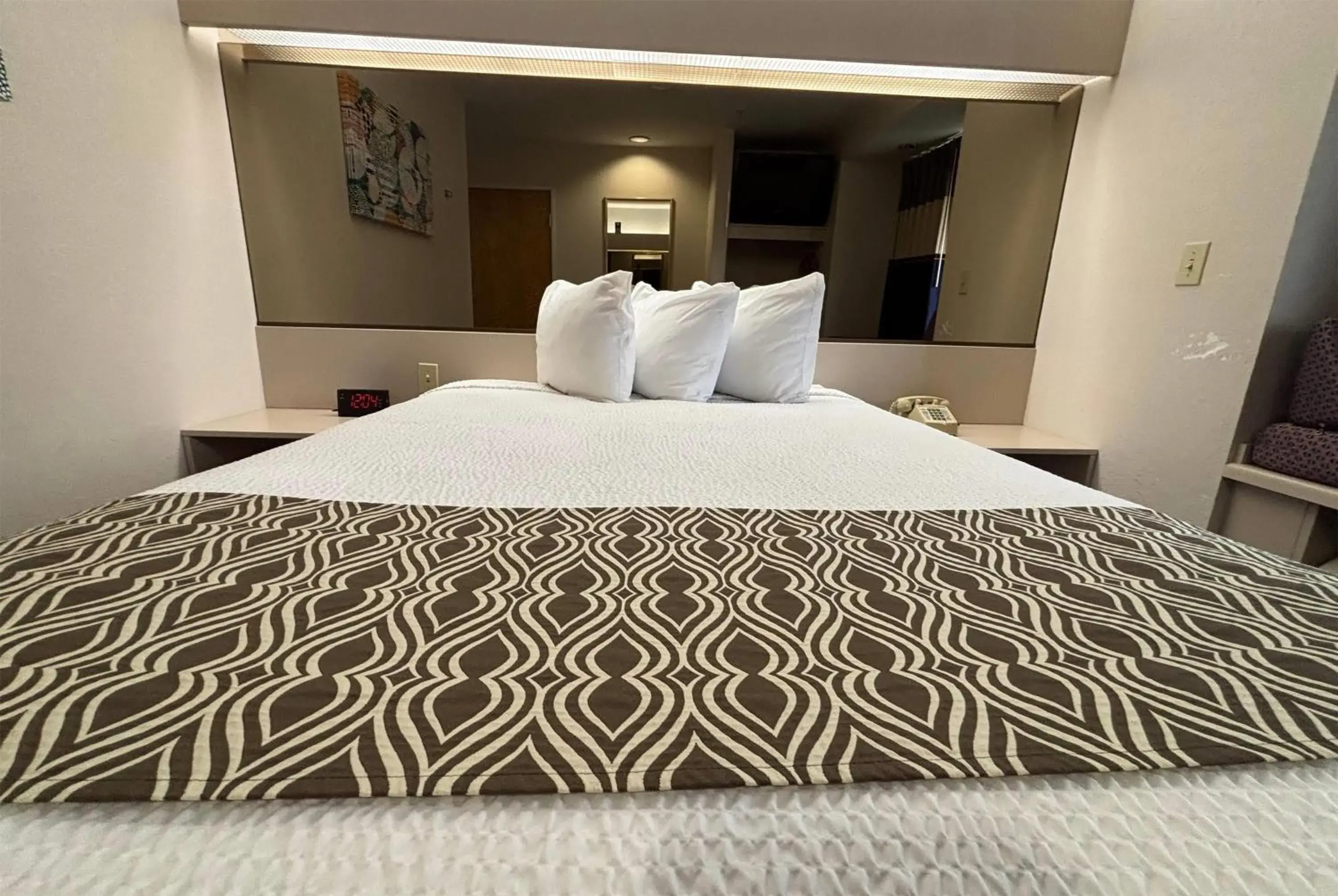 Photo of the whole room, Bed in Microtel Inn by Wyndham Champaign Photo of the whole room, Bed in Microtel Inn by Wyndham Champaign