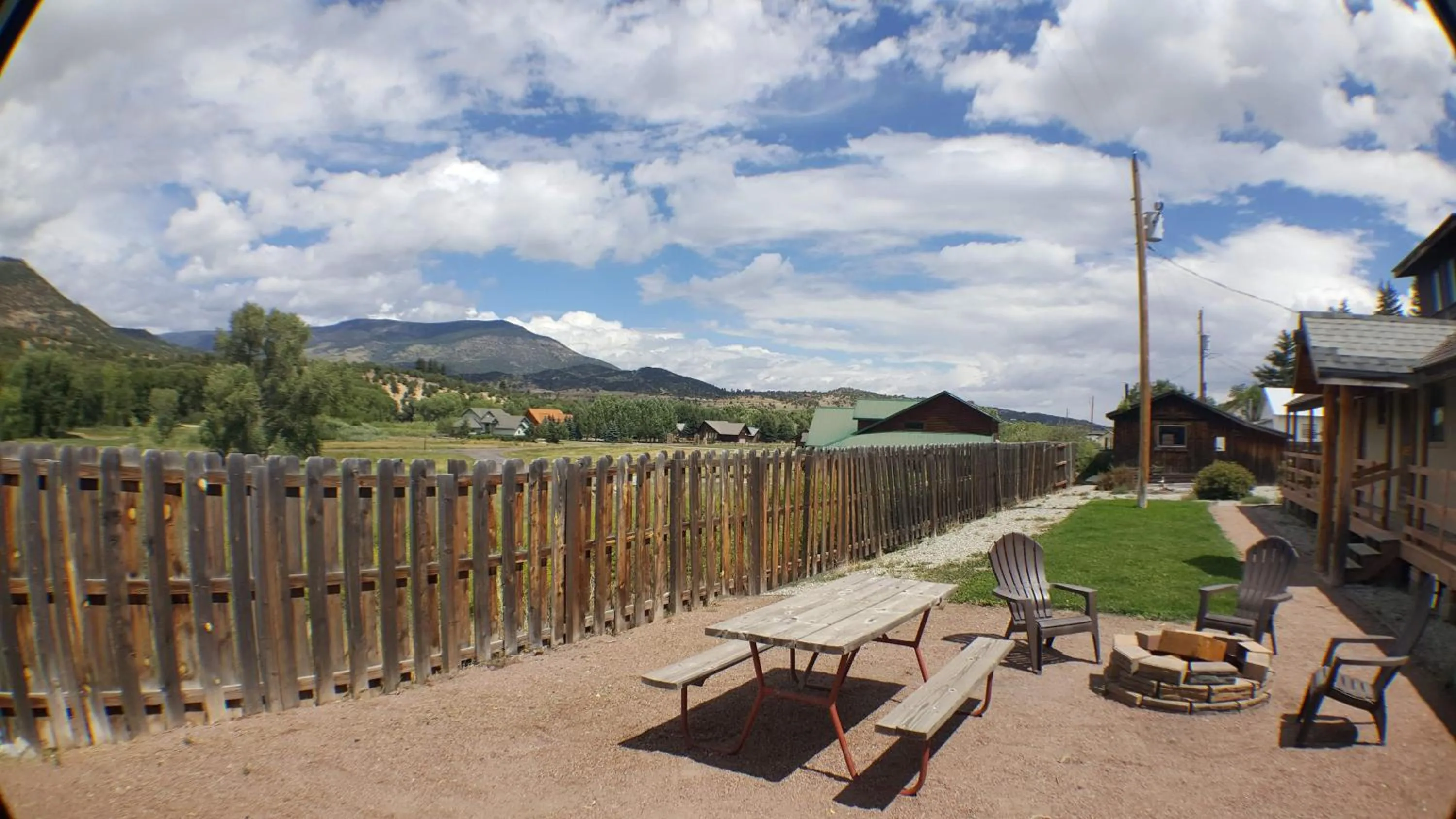 Mountain view in The Spruce Lodge