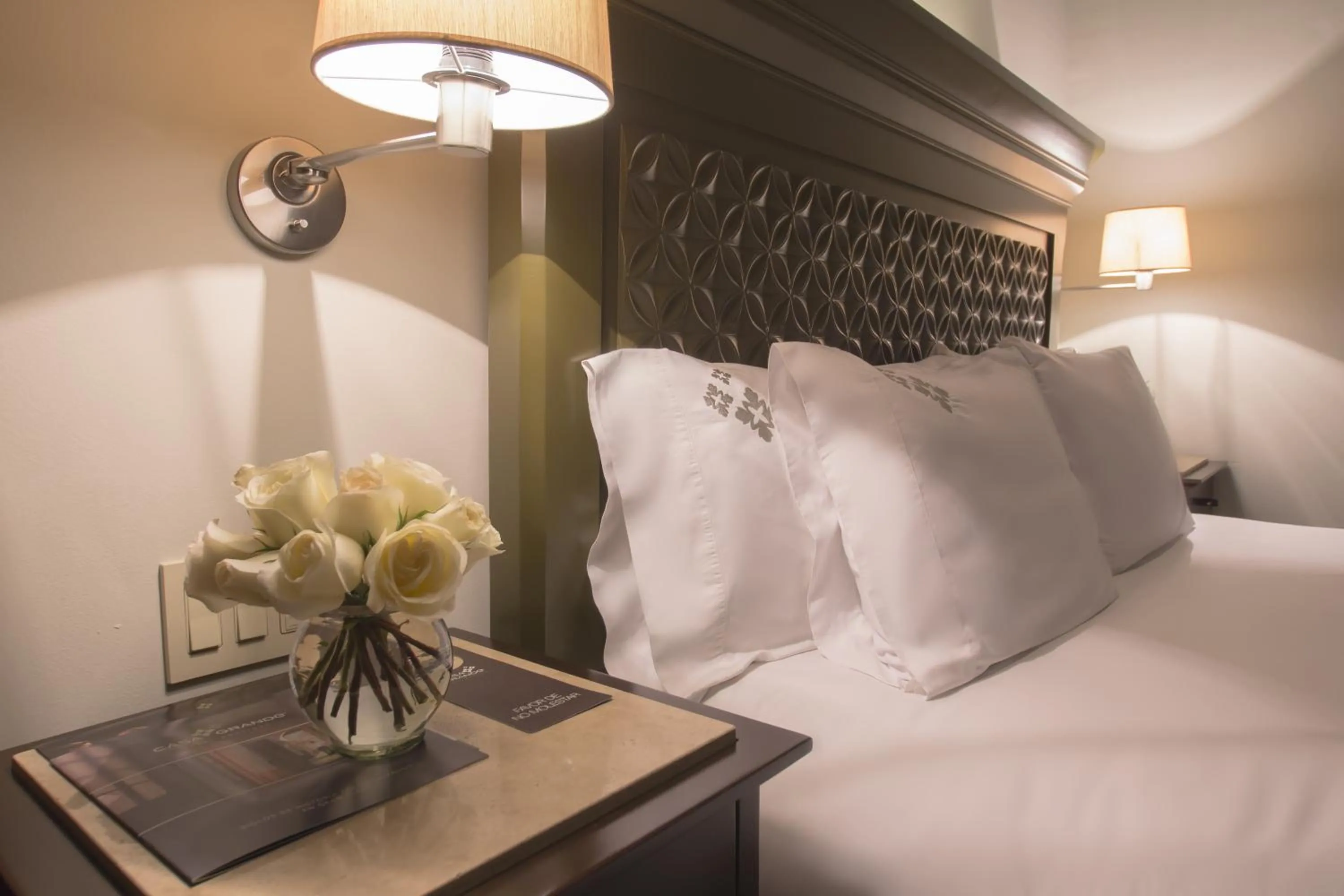 Bed in Casa Grande Hotel Boutique