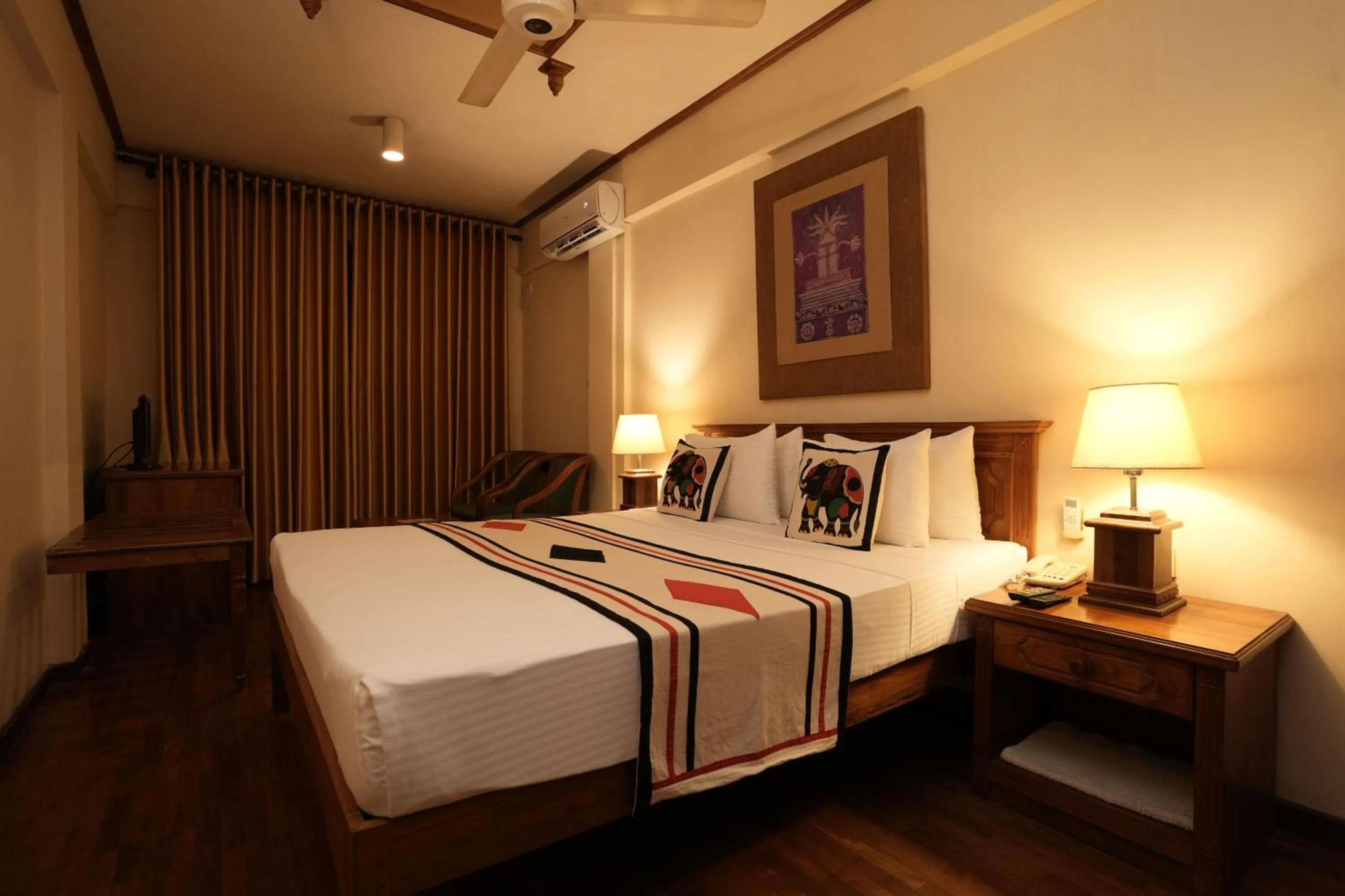 Bed in Hotel Casamara