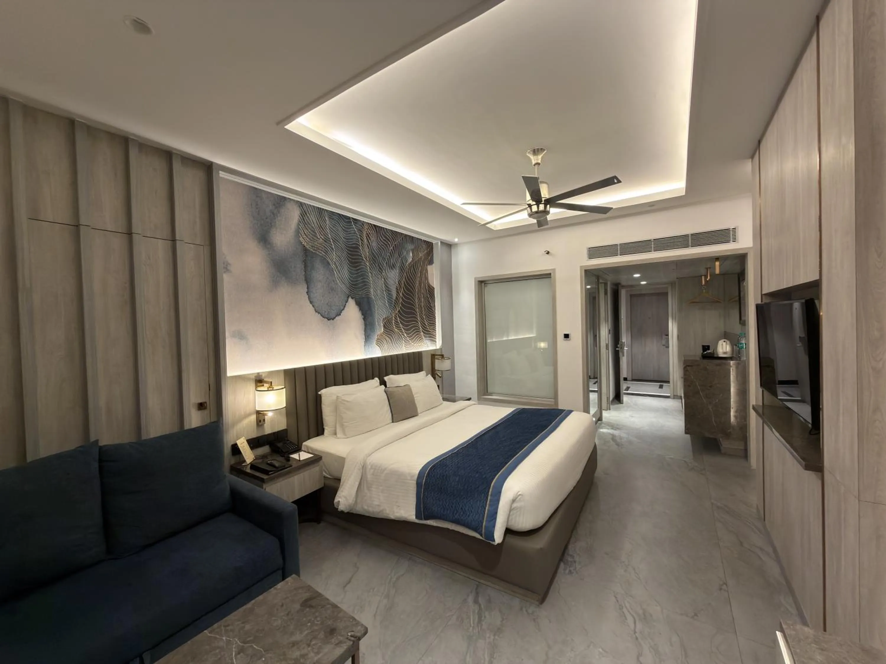 Bedroom, Bed in The Corinthians Resort