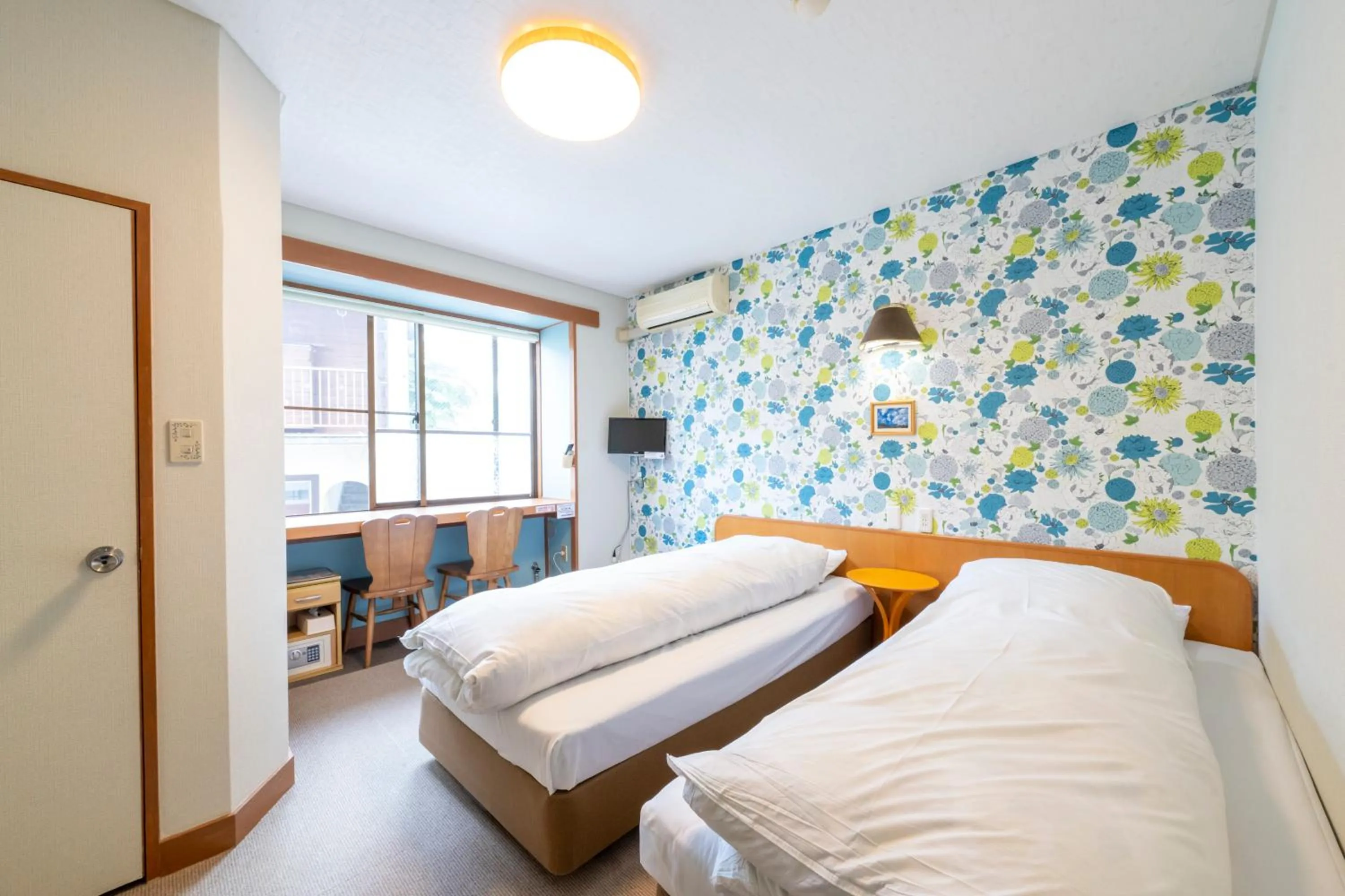 Bed in Lodge Matsuya