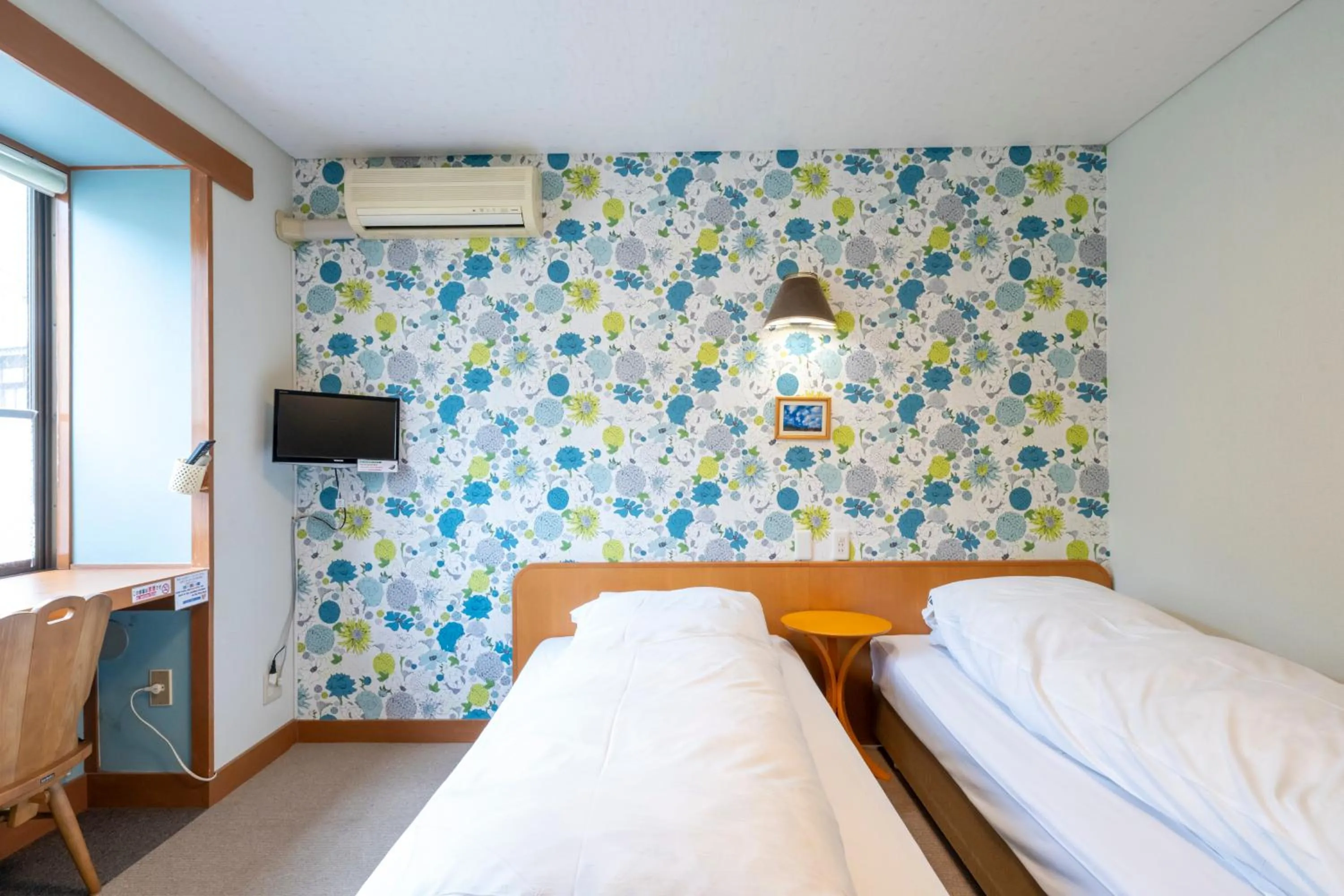 Bed in Lodge Matsuya