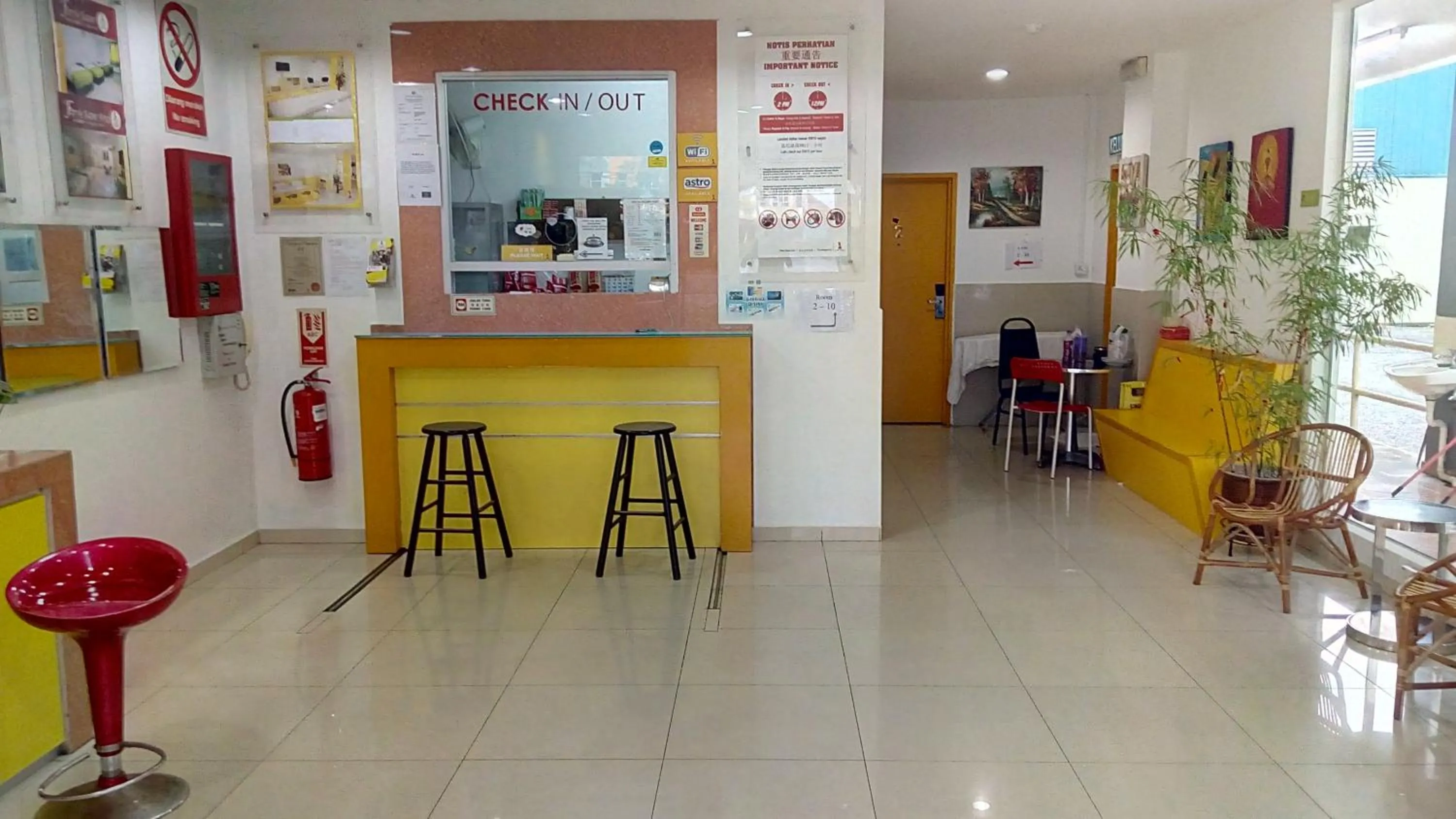 Lobby or reception in Hotel Abby IGB Tasek