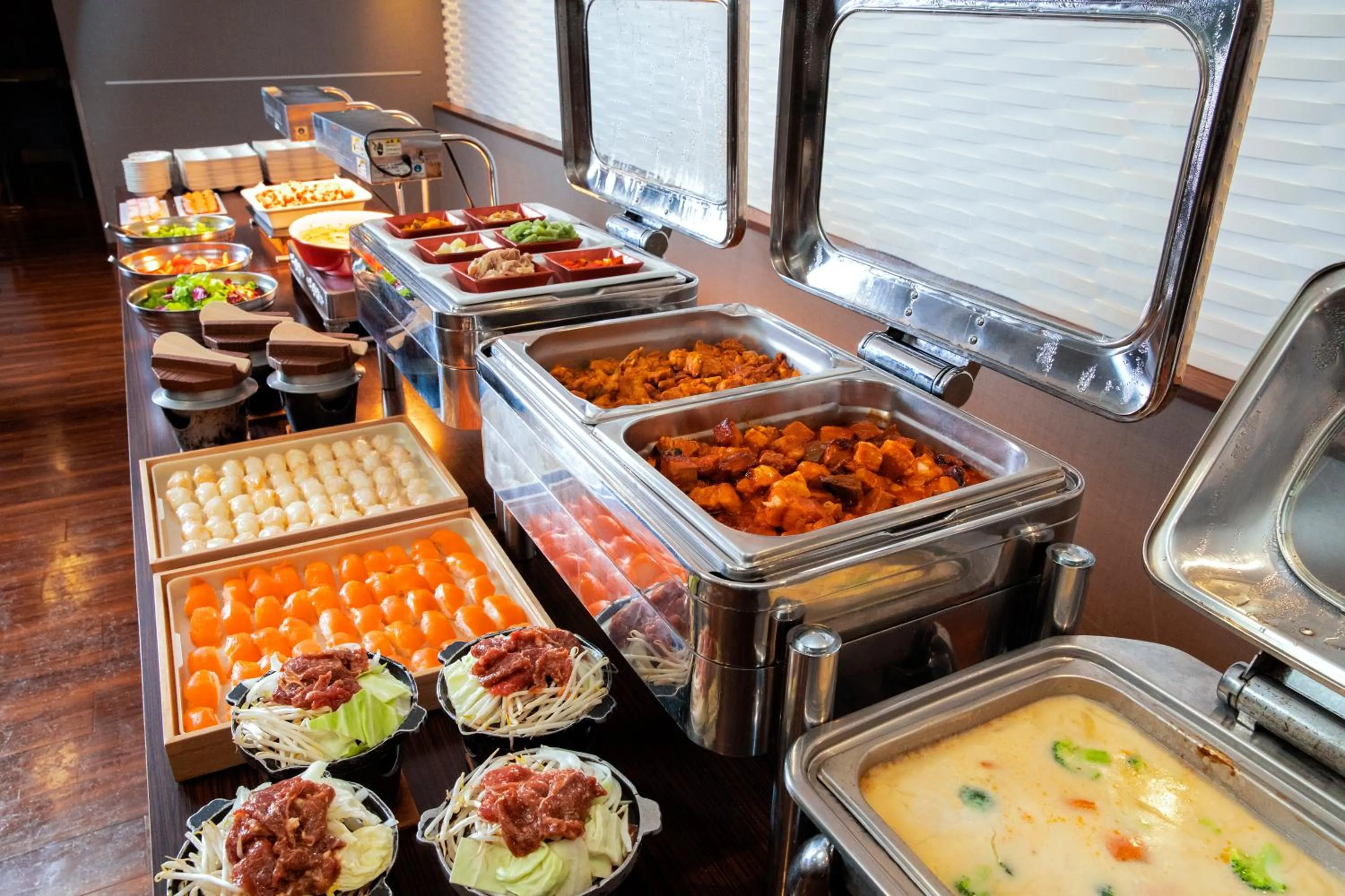 Dinner in Noboribetsu Sekisui Tei