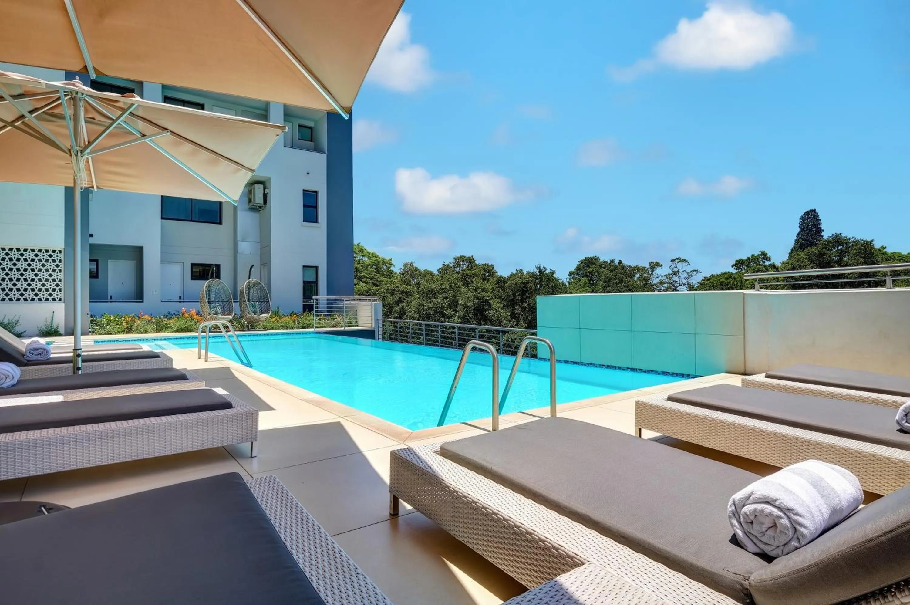 Swimming pool in The Regency Apartment Hotel Menlyn