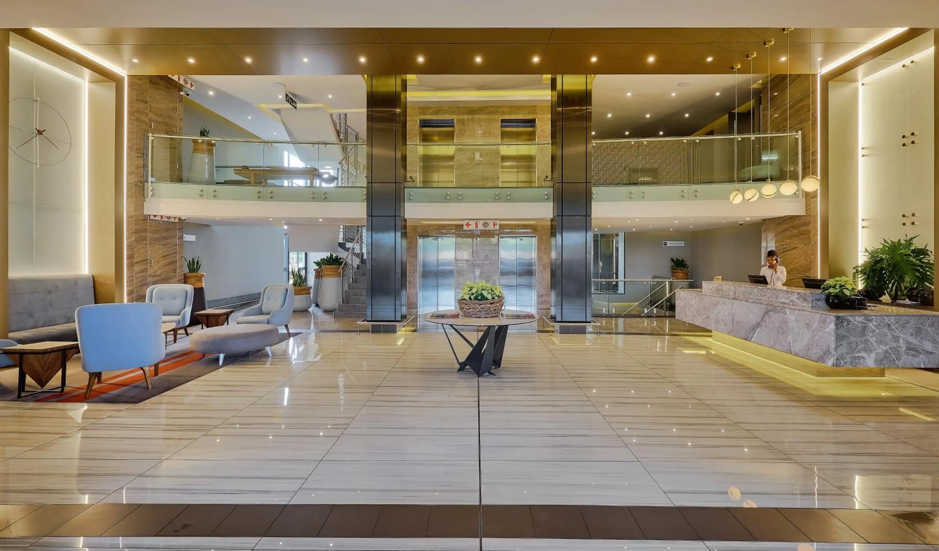 Lobby or reception in The Regency Apartment Hotel Menlyn