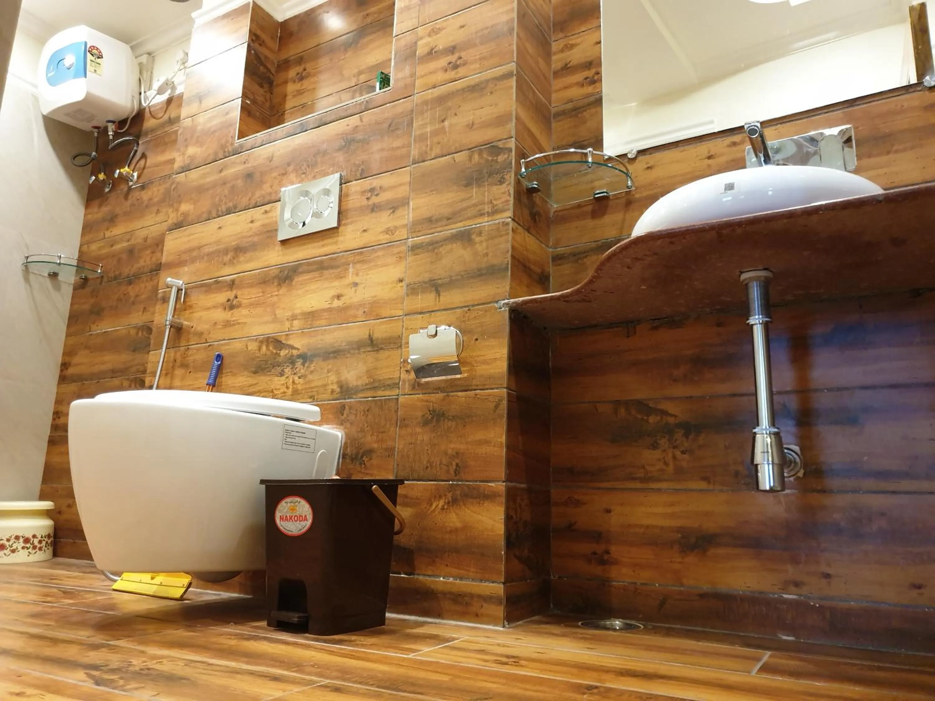 Bathroom in Hotel Temple On Ganges