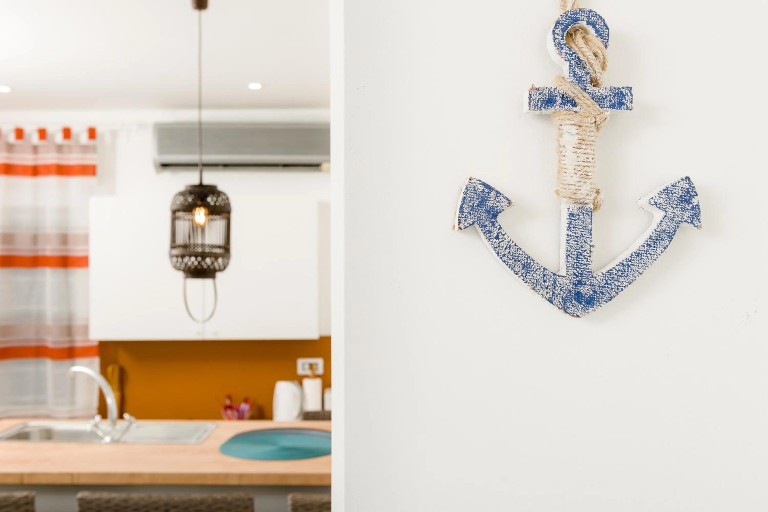 Decorative detail in Studio apartment Sesula