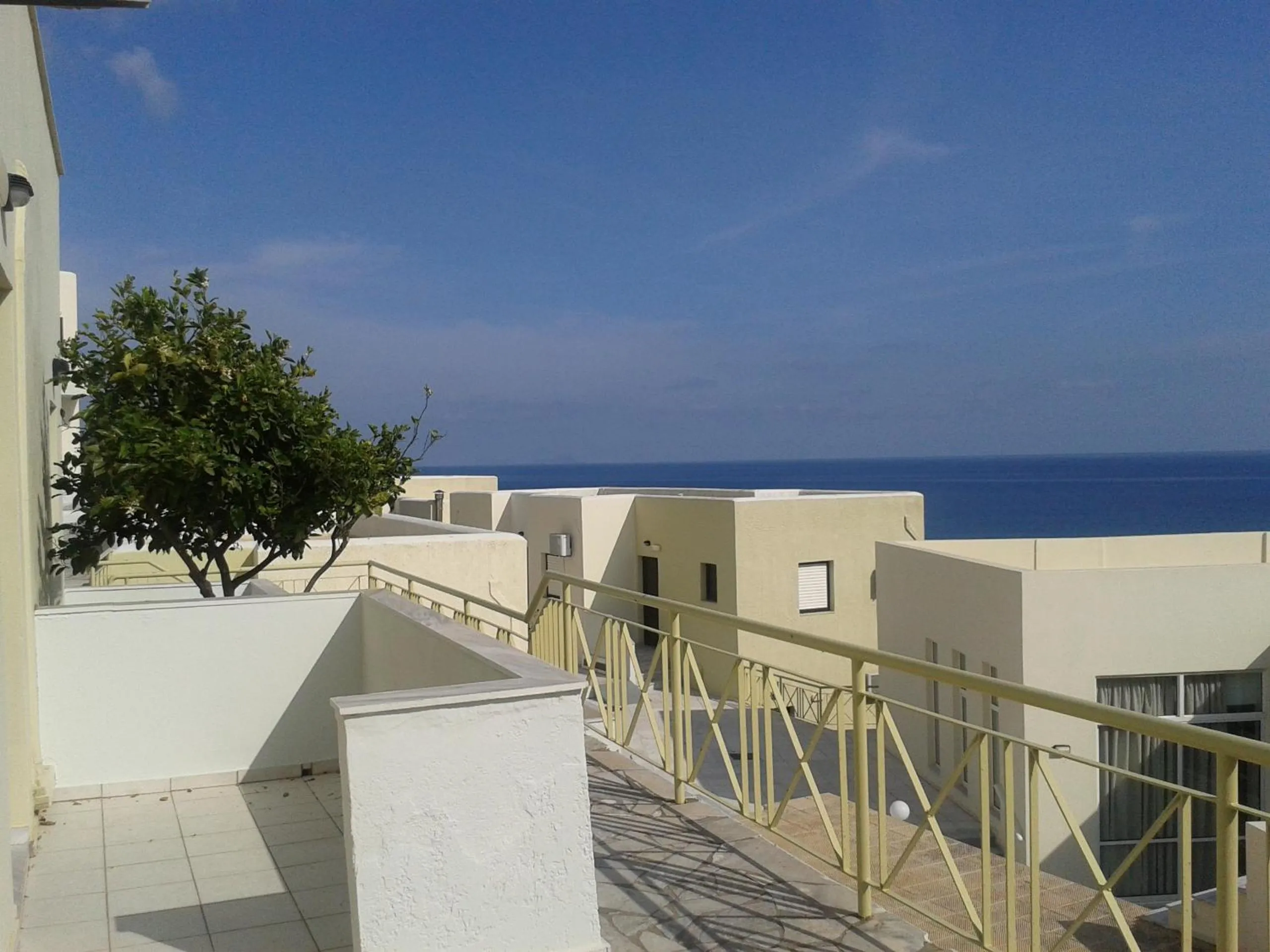 Bird's eye view in Polyrizos Hotel