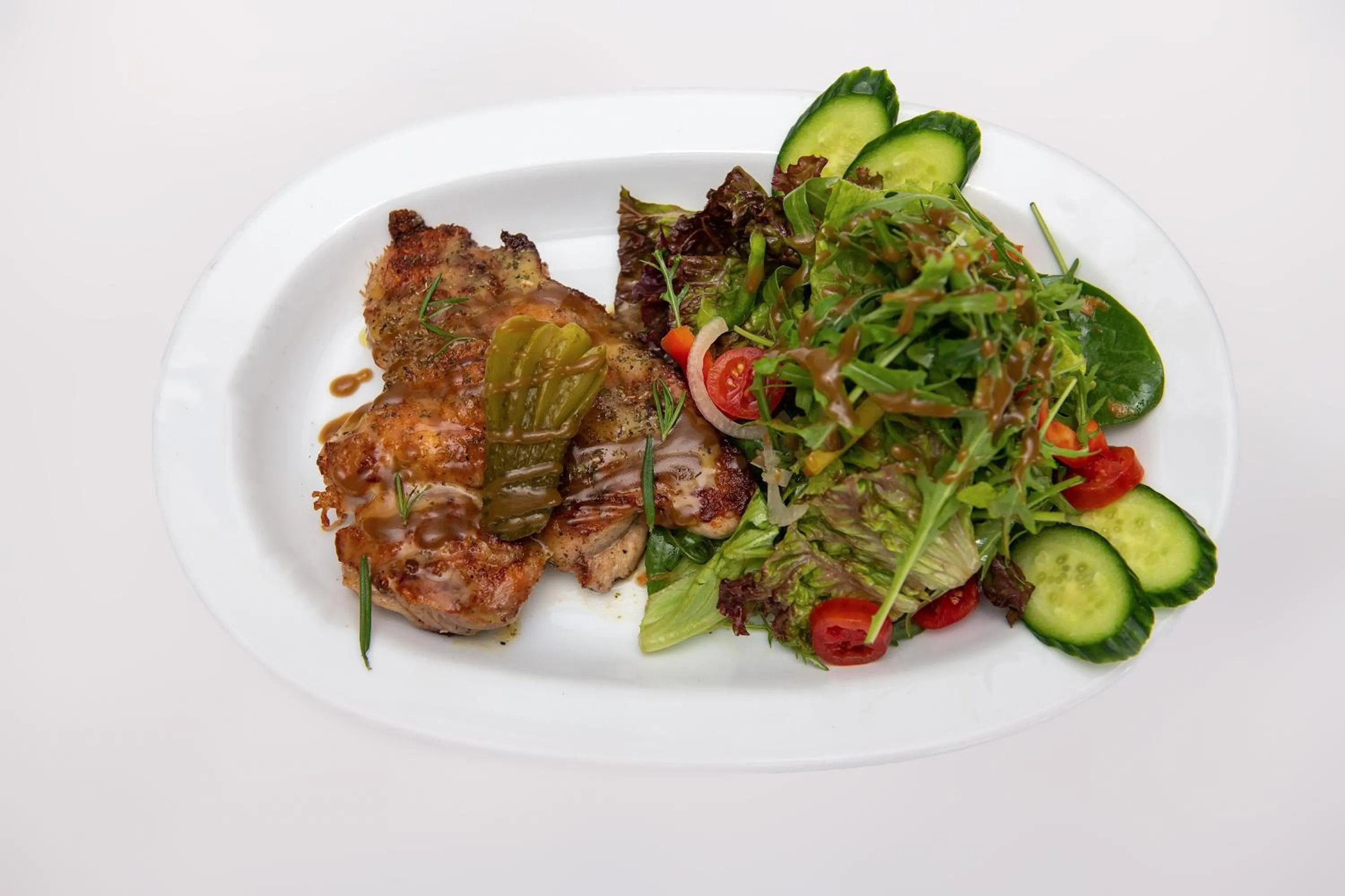 Food in Polyrizos Hotel