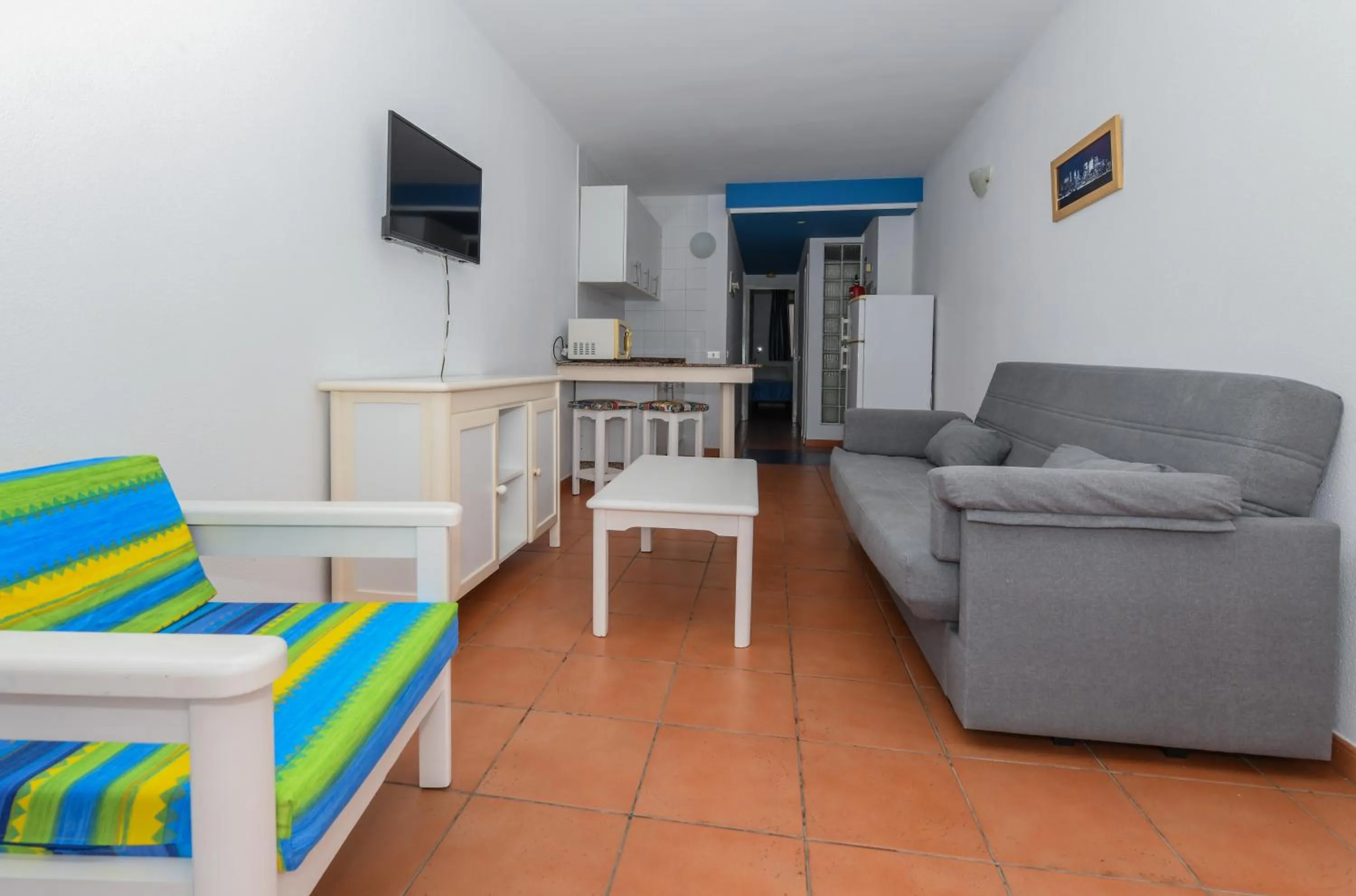 Living room in Apartamentos LIVVO Puerto Bello