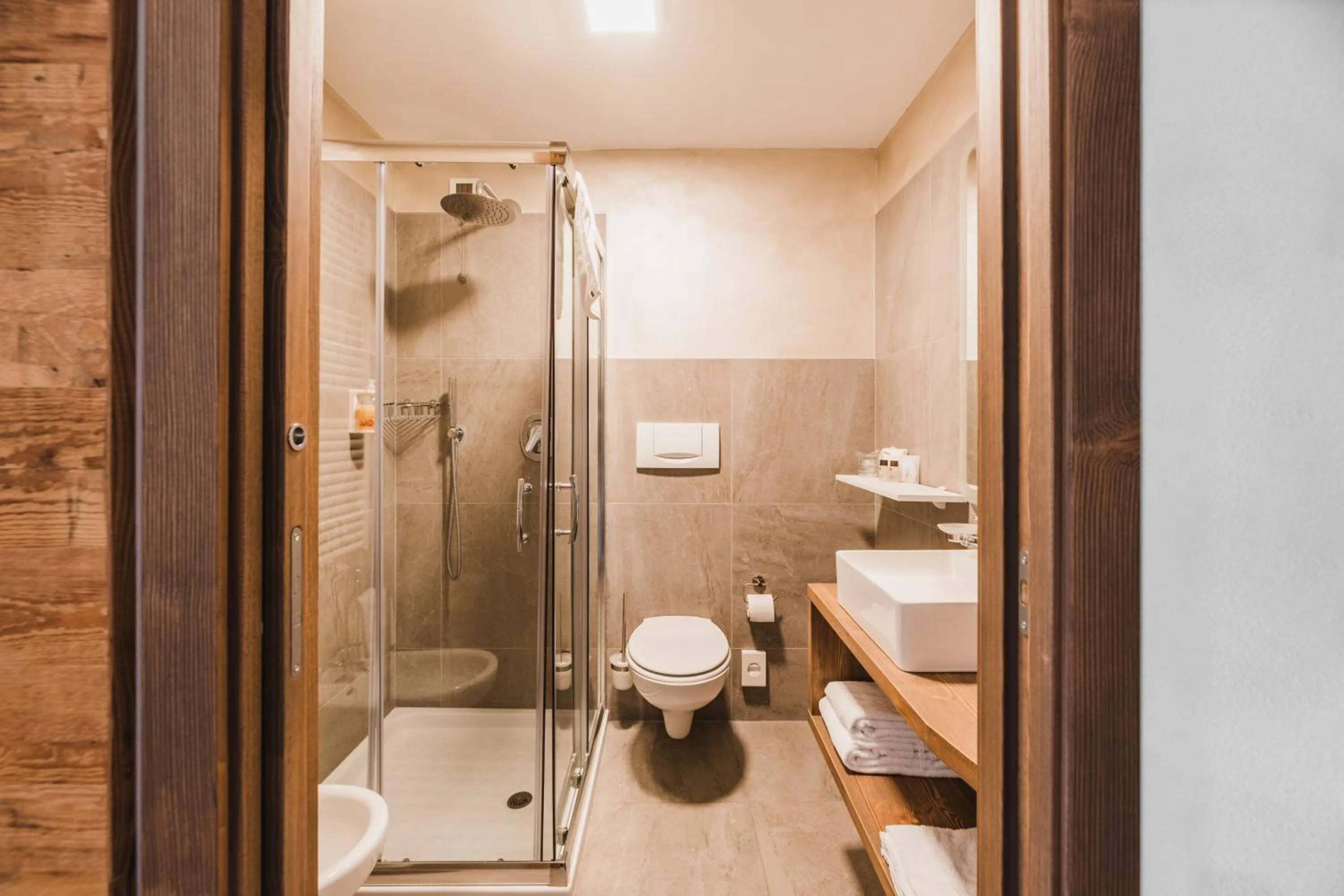 Bathroom in Hotel Arnika