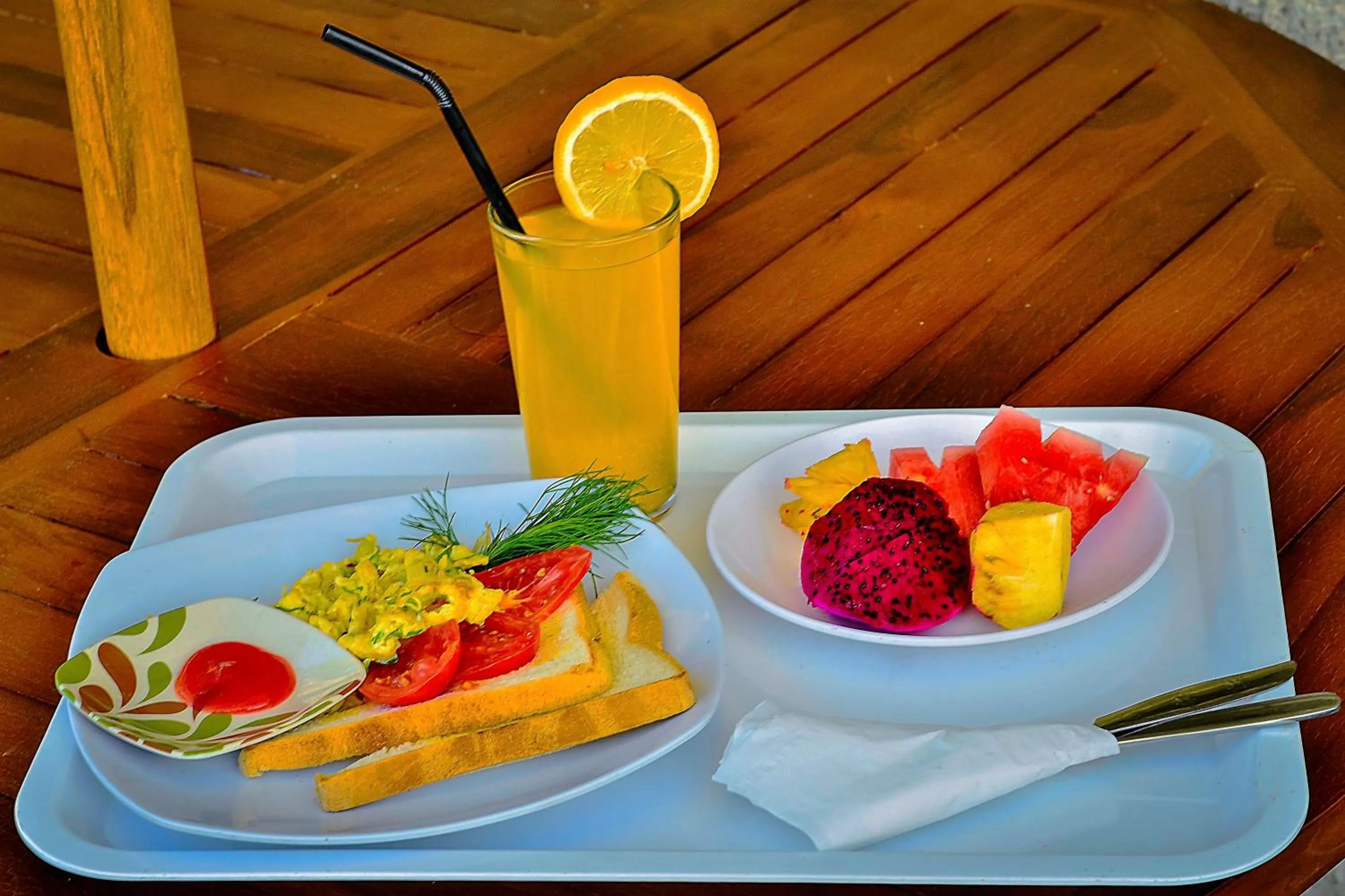 Breakfast in The Sabho Garden