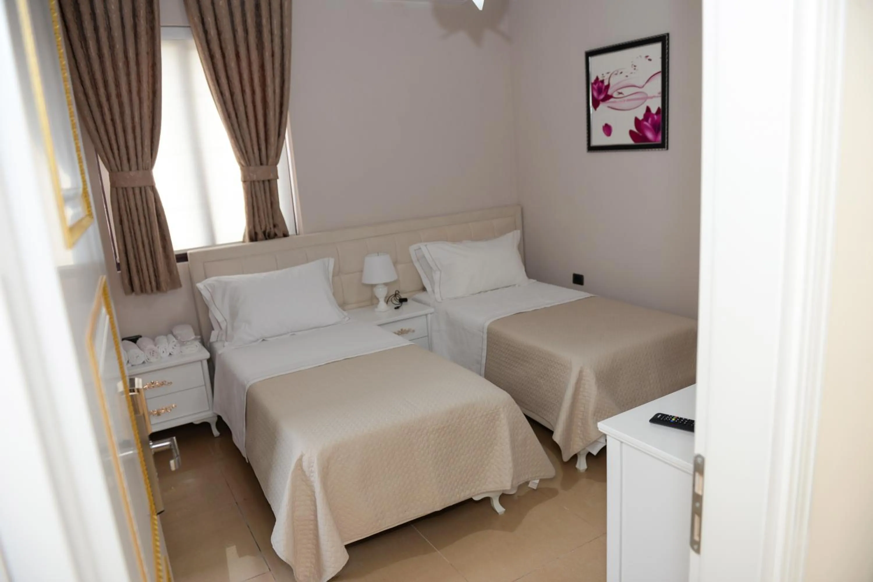 Bed in Hotel Orestiada