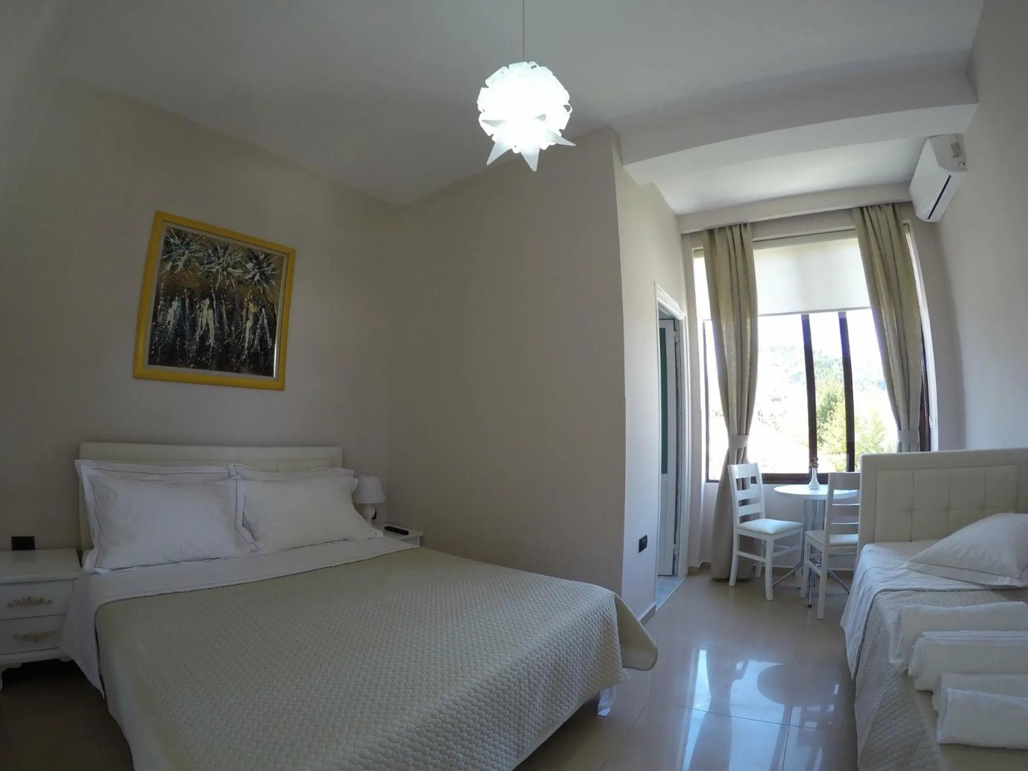 Bed in Hotel Orestiada