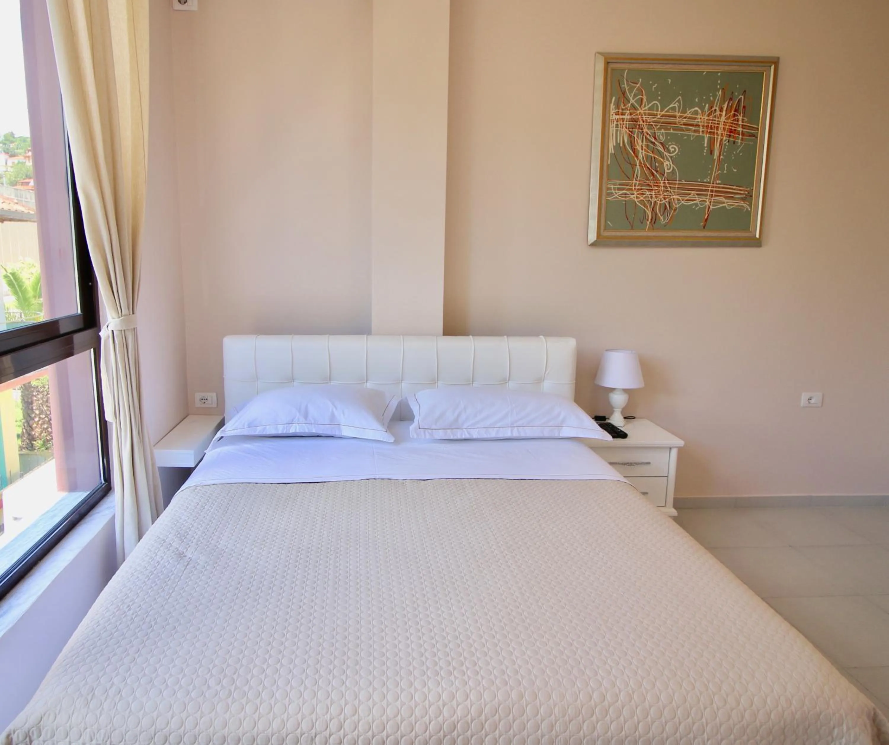 Bed in Hotel Orestiada