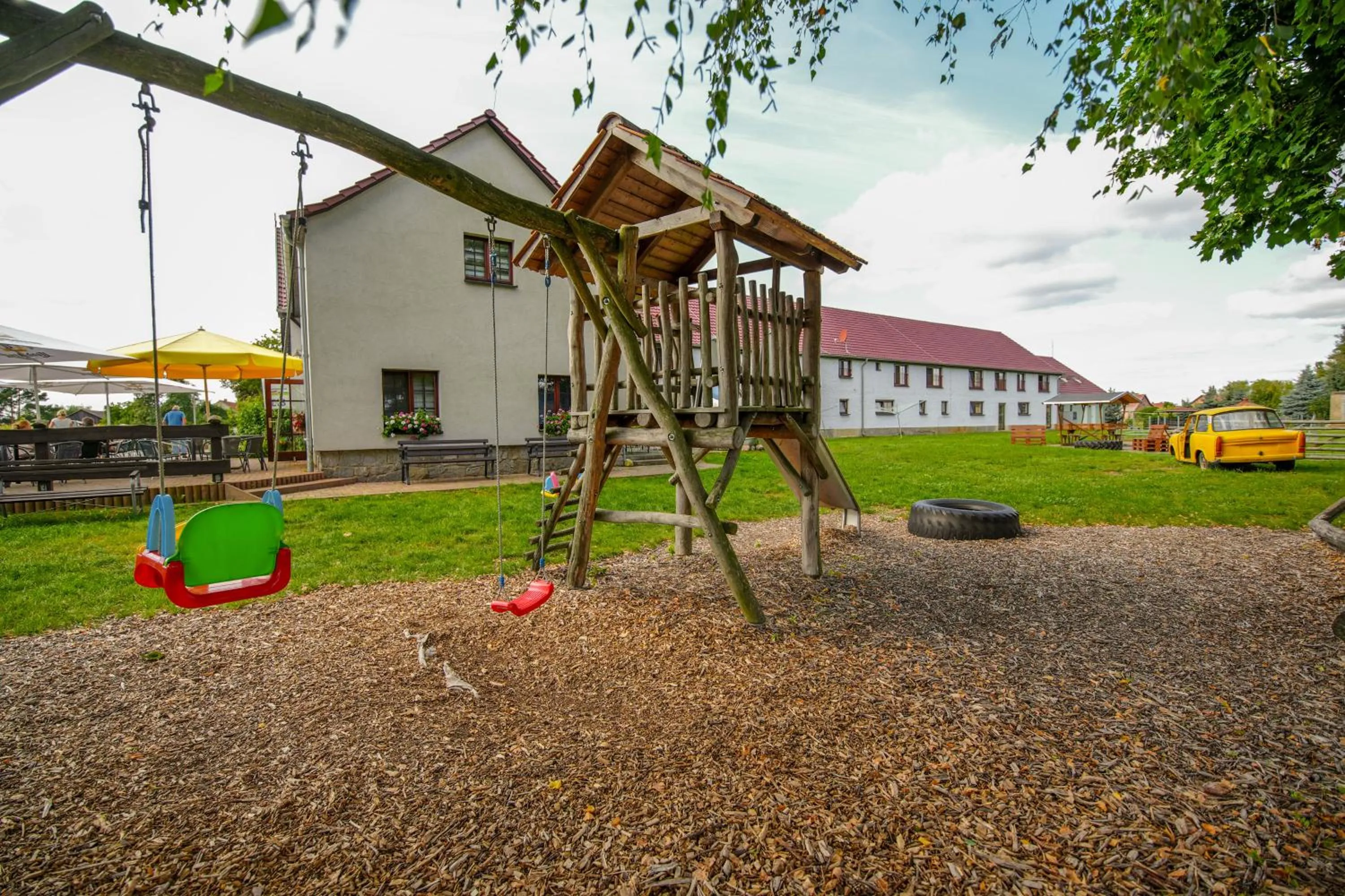 Children play ground in Scheunenherberge