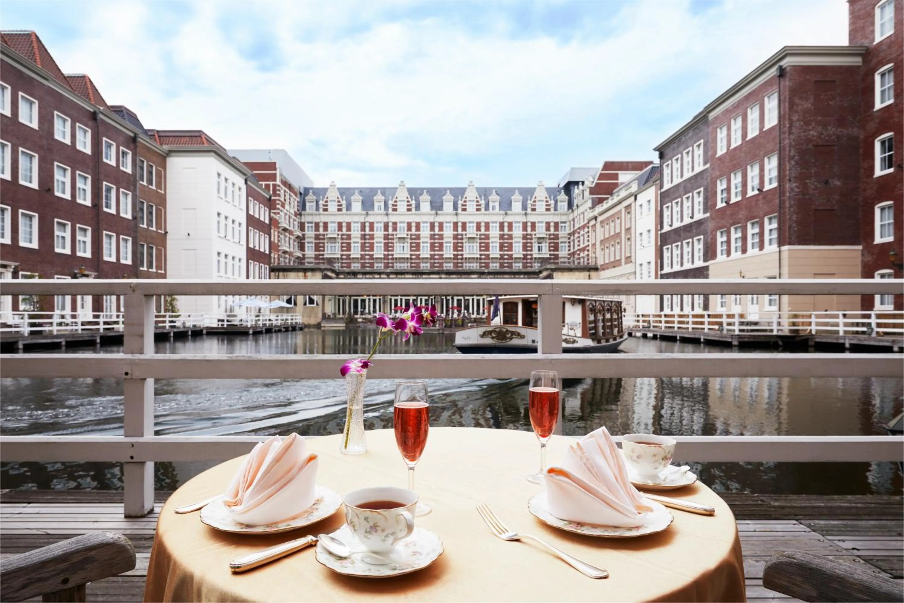 Balcony/Terrace in Hotel Europe Huis Ten Bosch